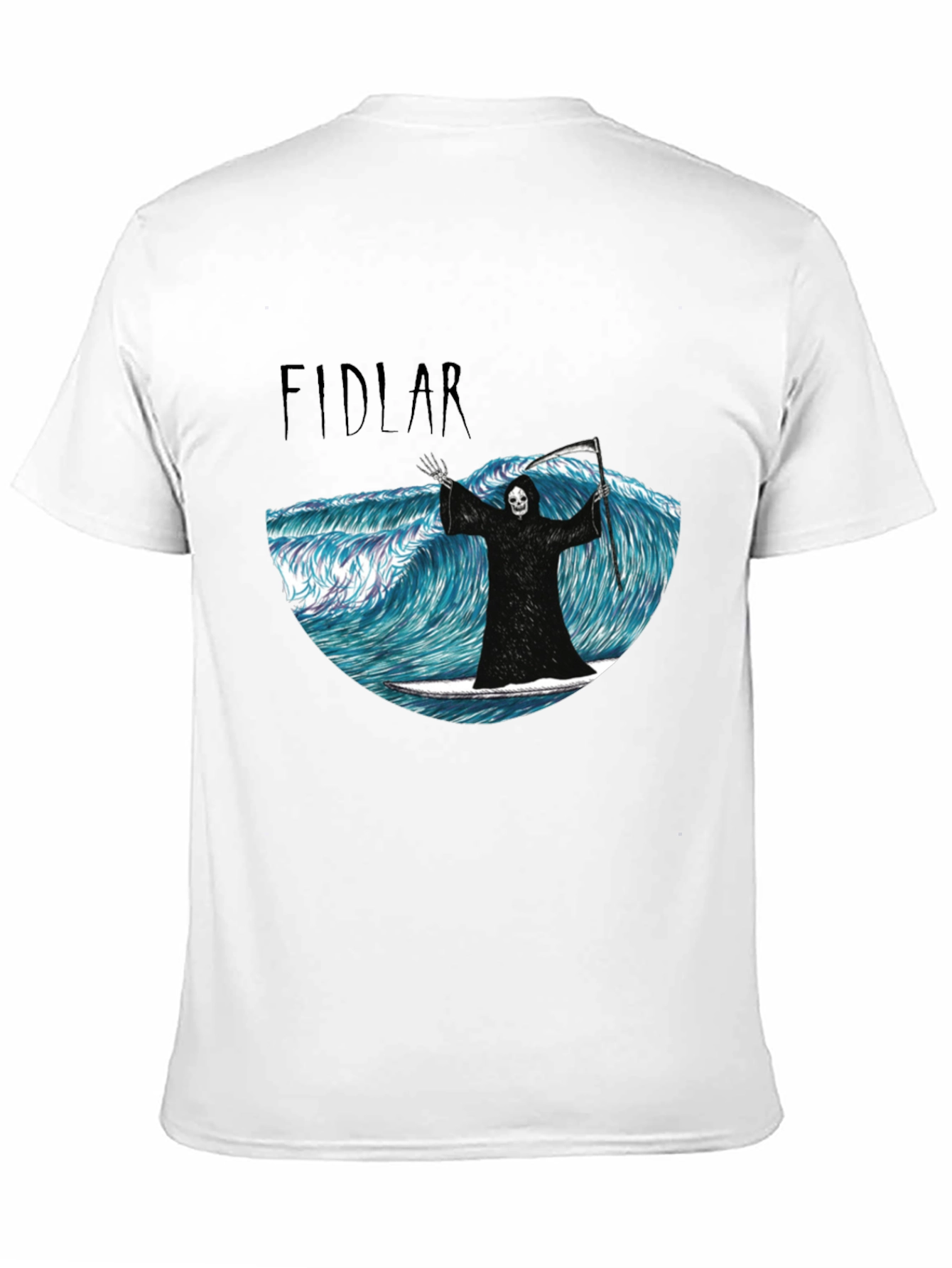 FIDLAR Grim Reaper Surfing T-Shirt