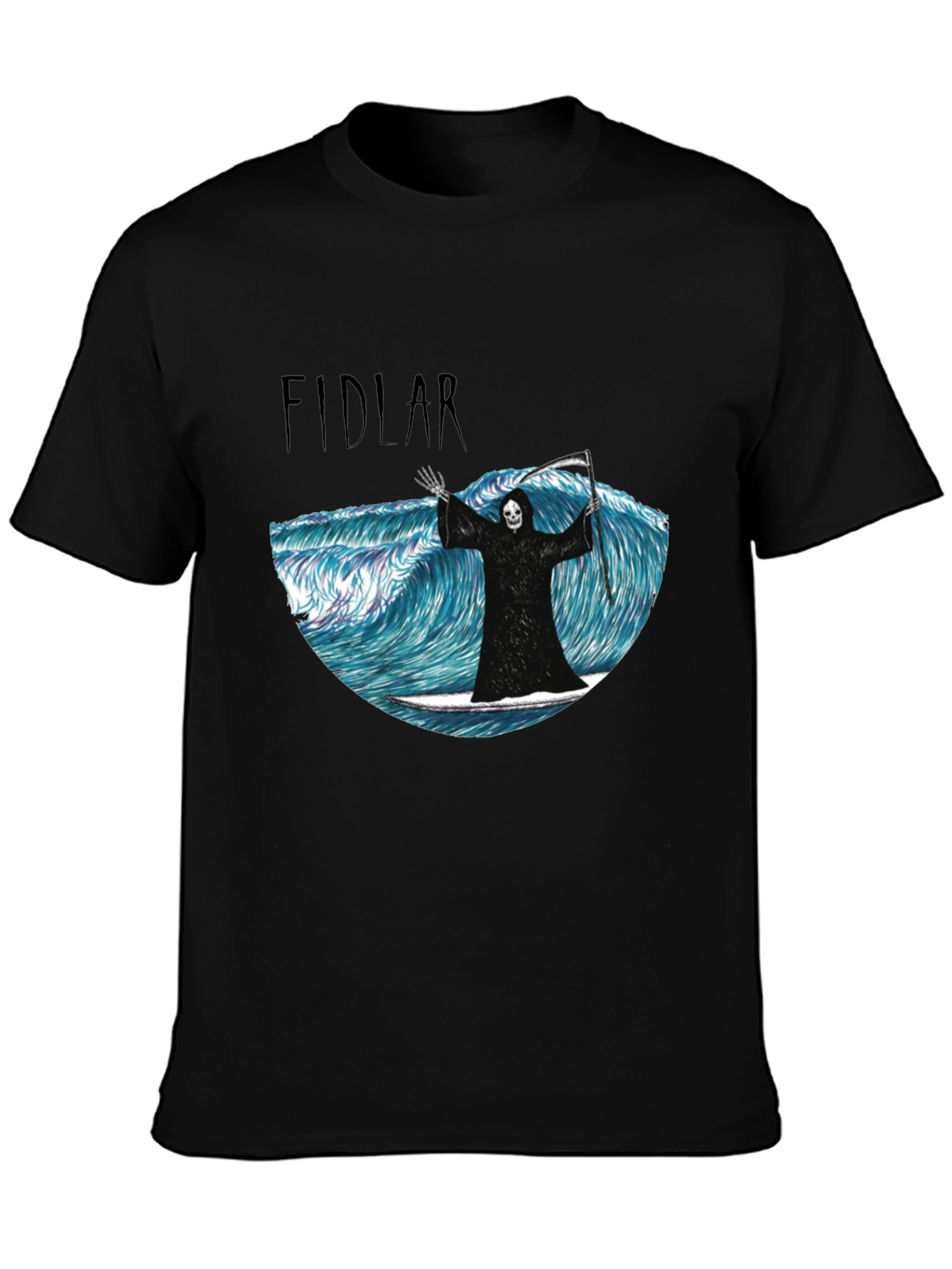 FIDLAR Grim Reaper Surfing T-Shirt