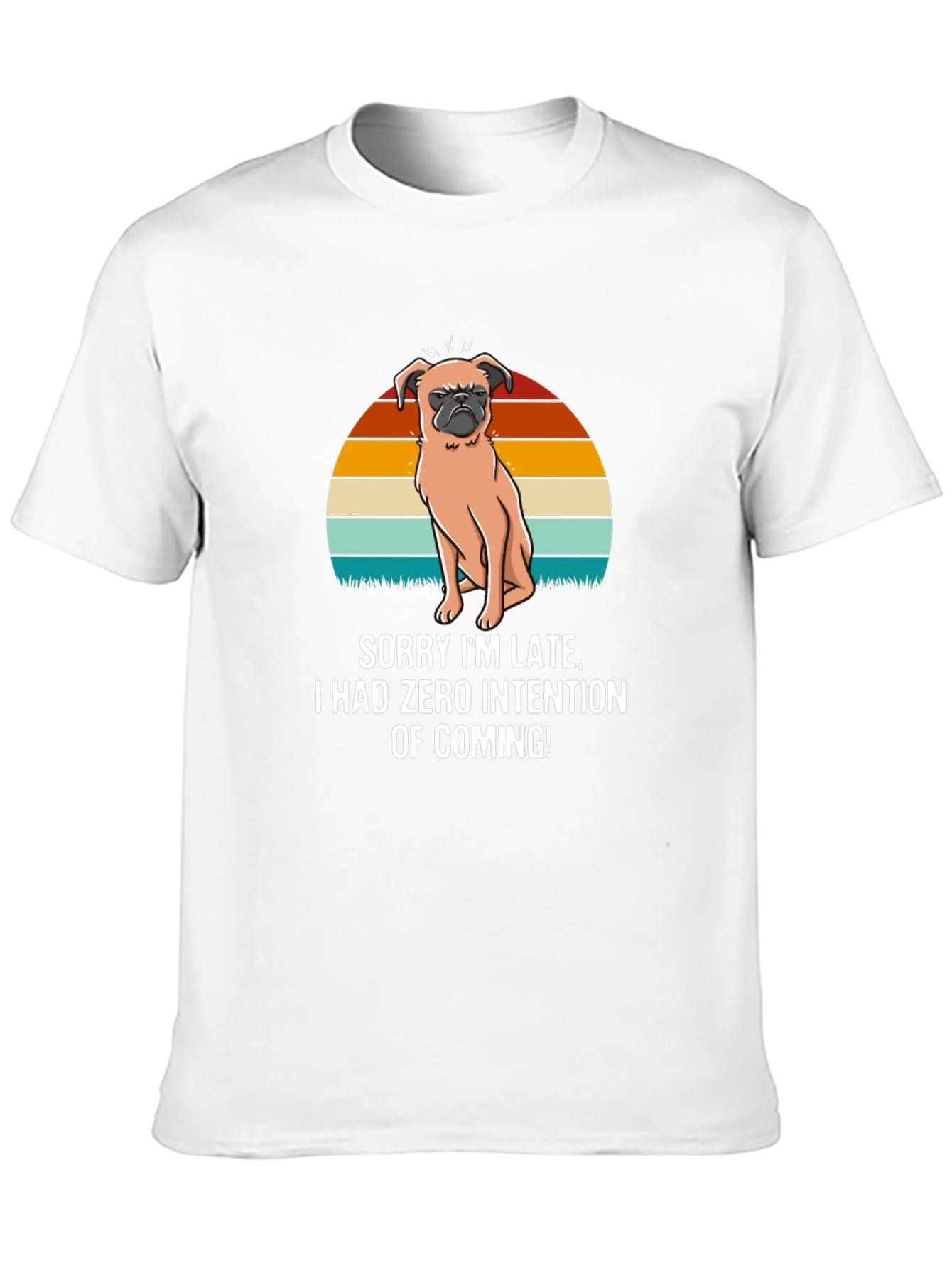 Funny Dog Graphic T-Shirt - Zero Intention