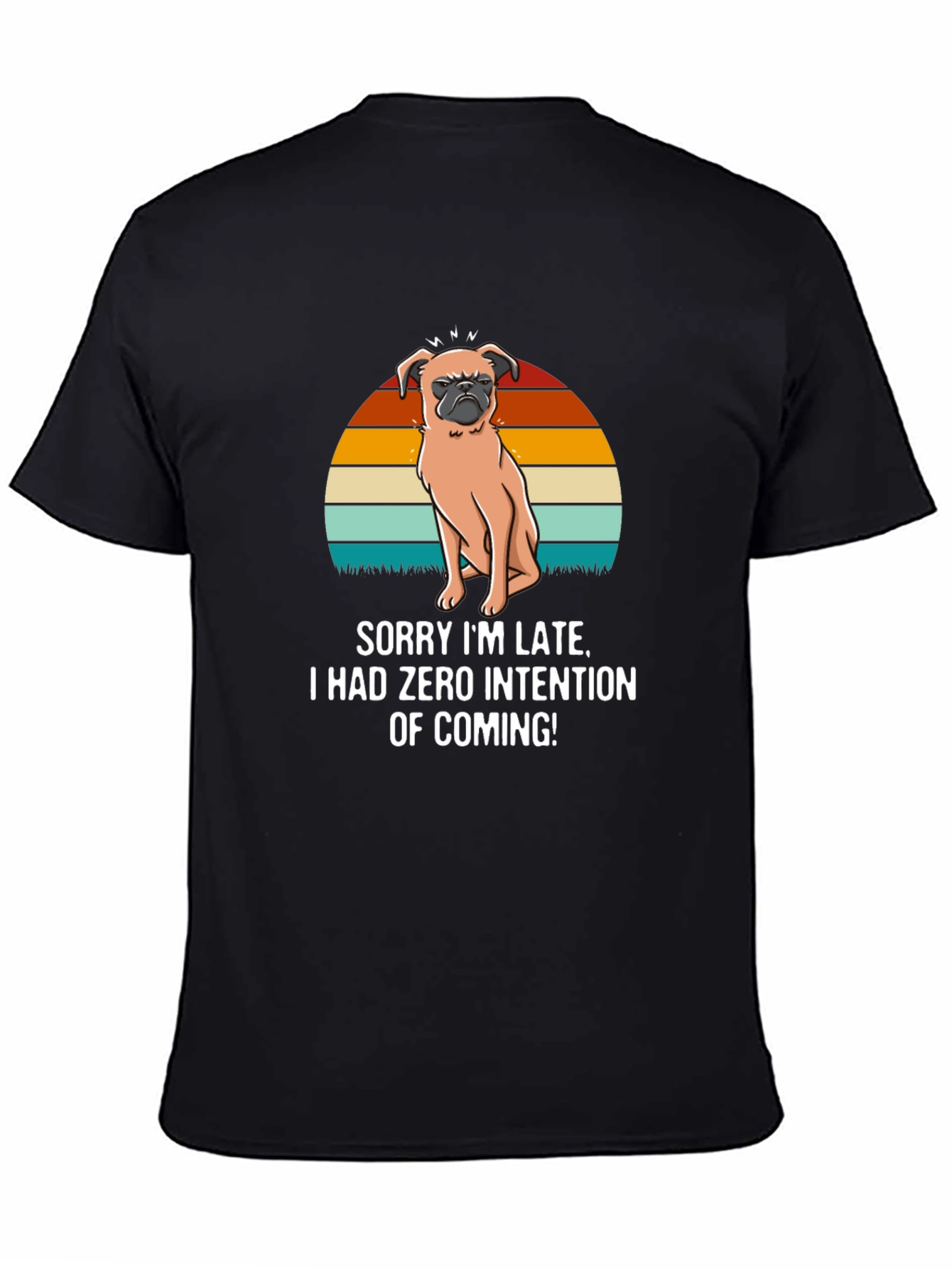 Funny Dog Graphic T-Shirt - Zero Intention
