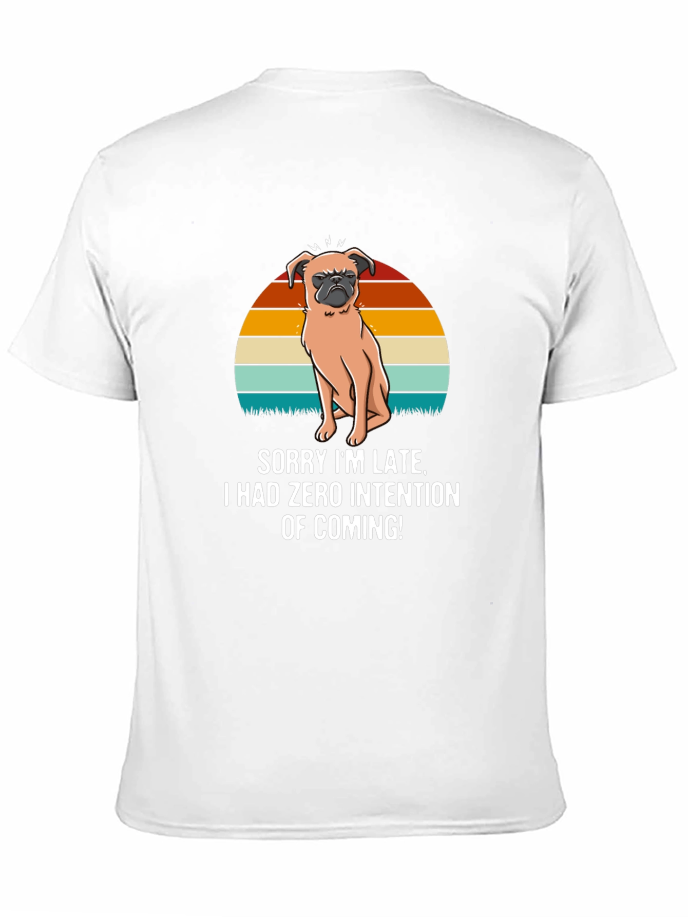 Funny Dog Graphic T-Shirt - Zero Intention