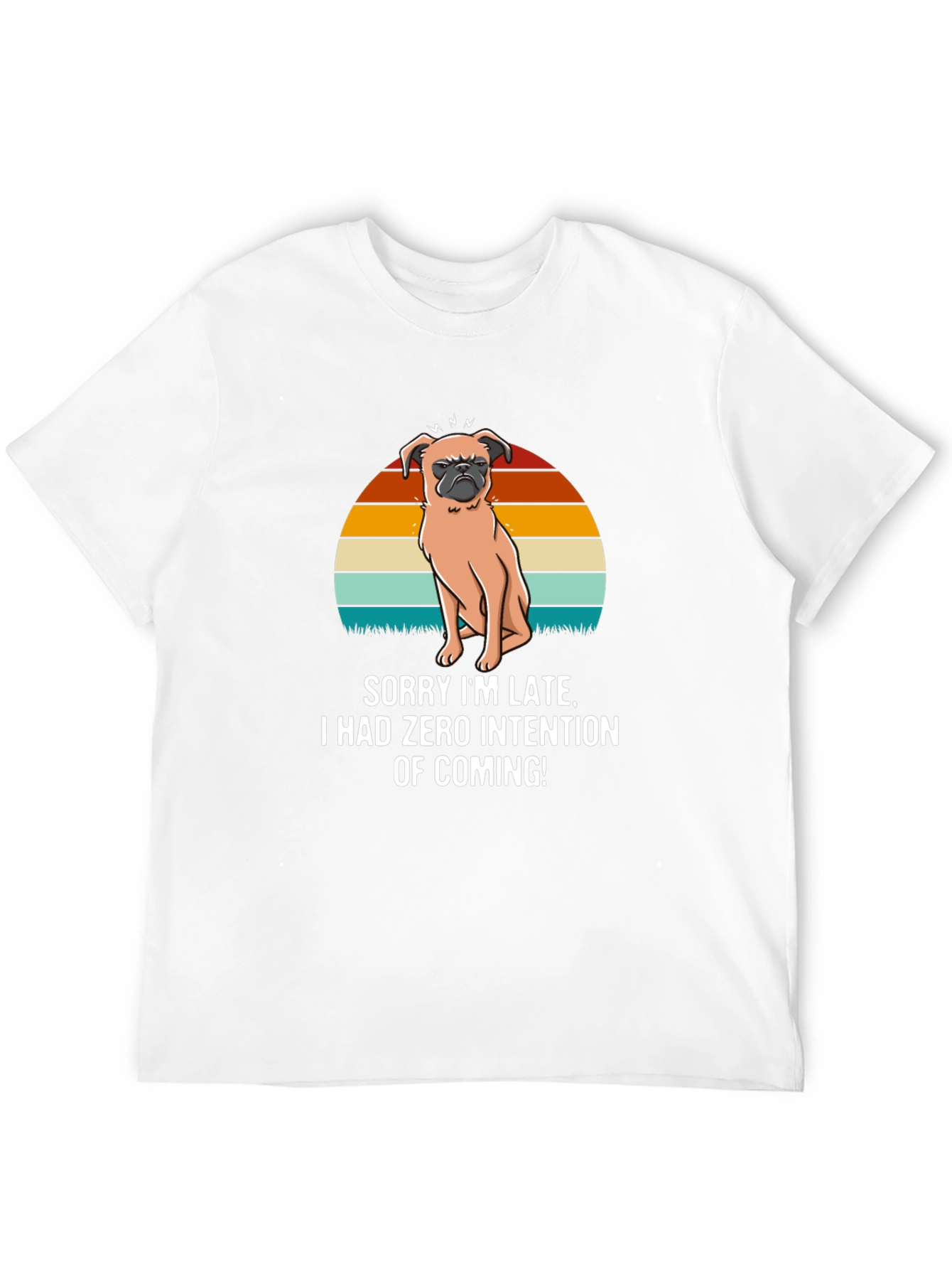 Funny Dog Graphic T-Shirt - Zero Intention