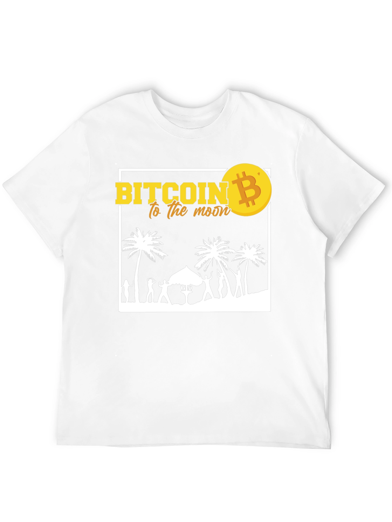 Bitcoin to the Moon T-Shirt - Crypto Party Tee