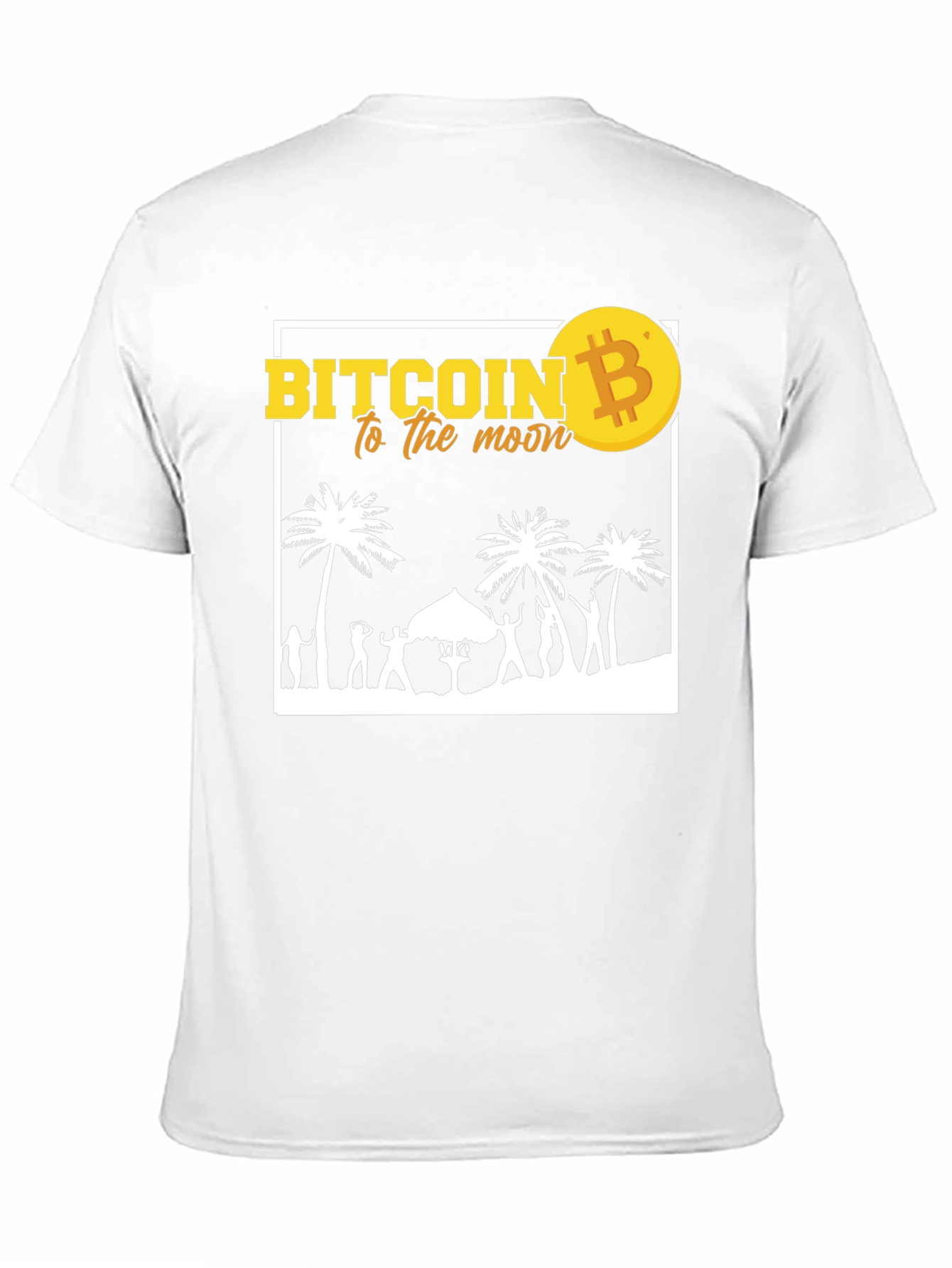 Bitcoin to the Moon T-Shirt - Crypto Party Tee