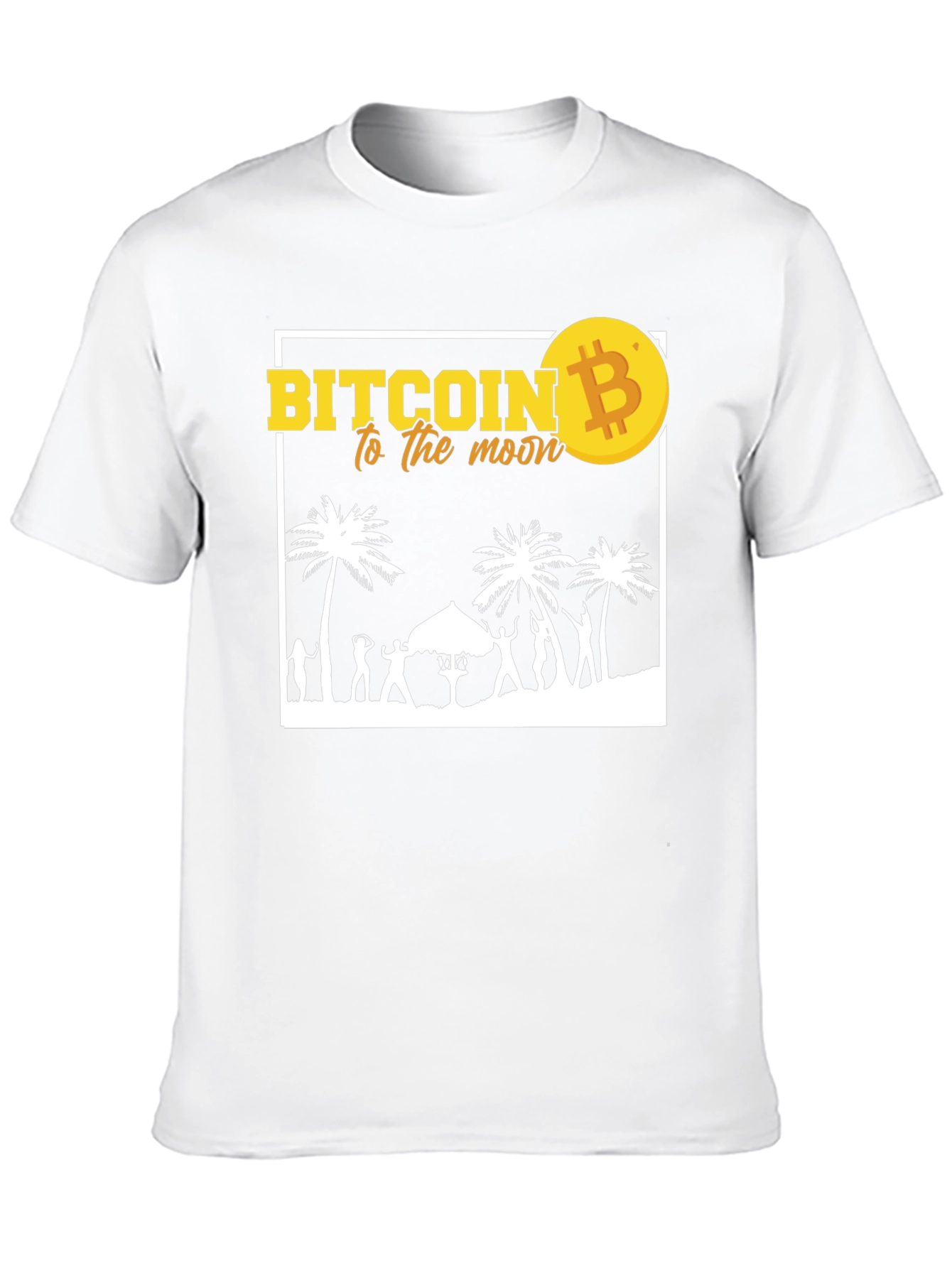 Bitcoin to the Moon T-Shirt - Crypto Party Tee
