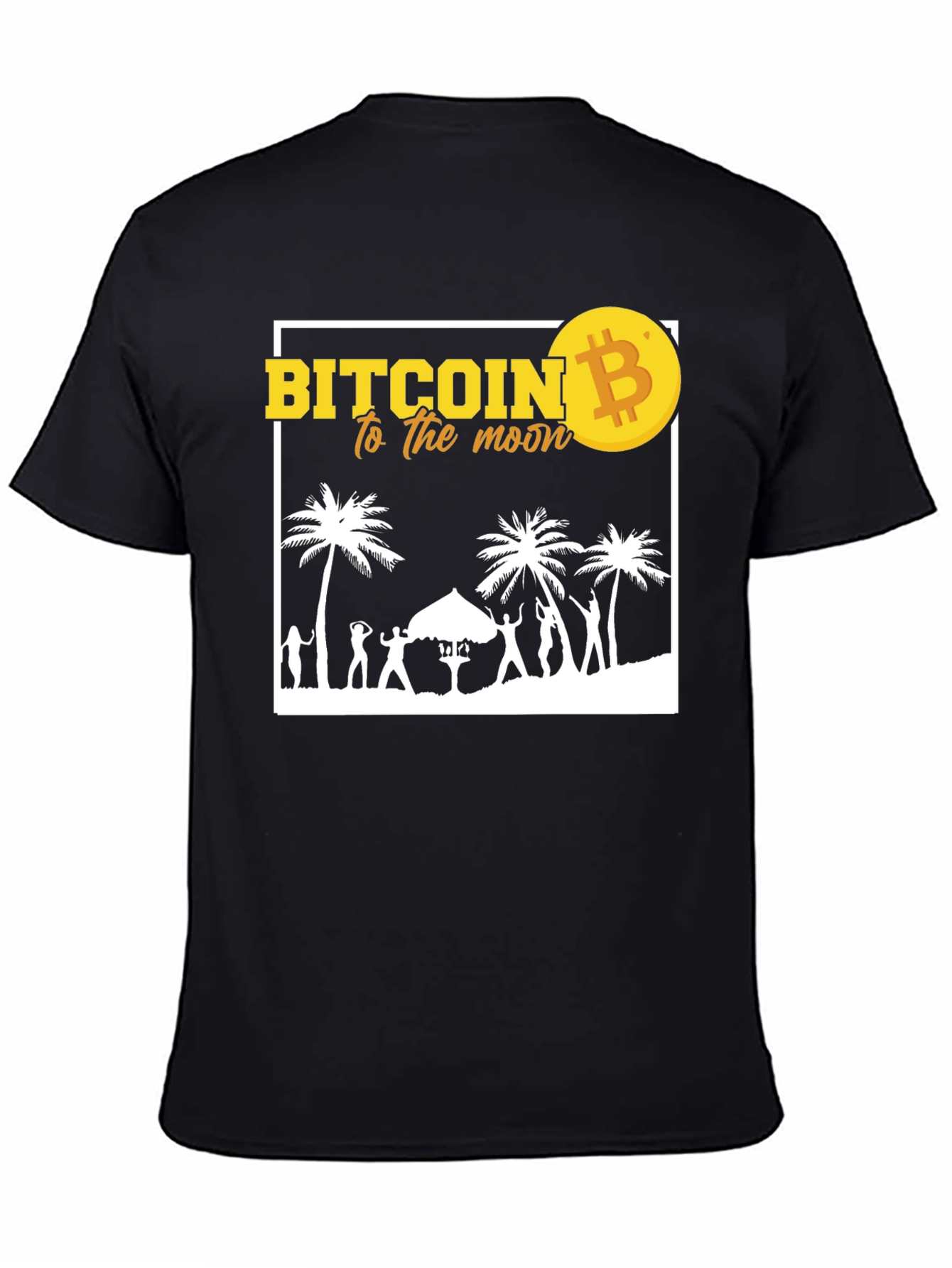 Bitcoin to the Moon T-Shirt - Crypto Party Tee