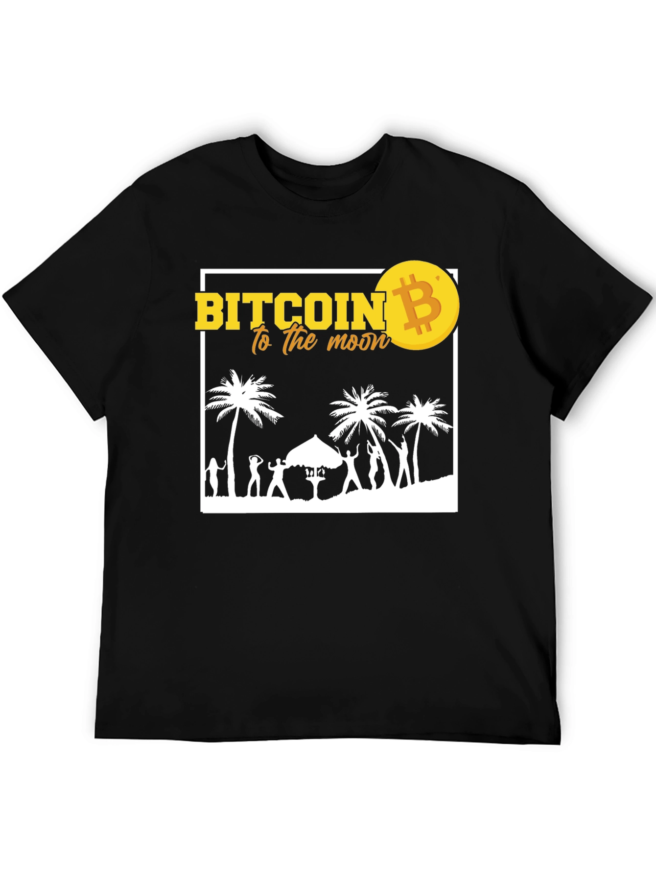 Bitcoin to the Moon T-Shirt - Crypto Party Tee