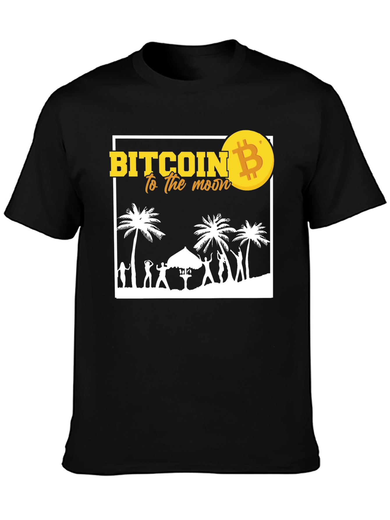 Bitcoin to the Moon T-Shirt - Crypto Party Tee