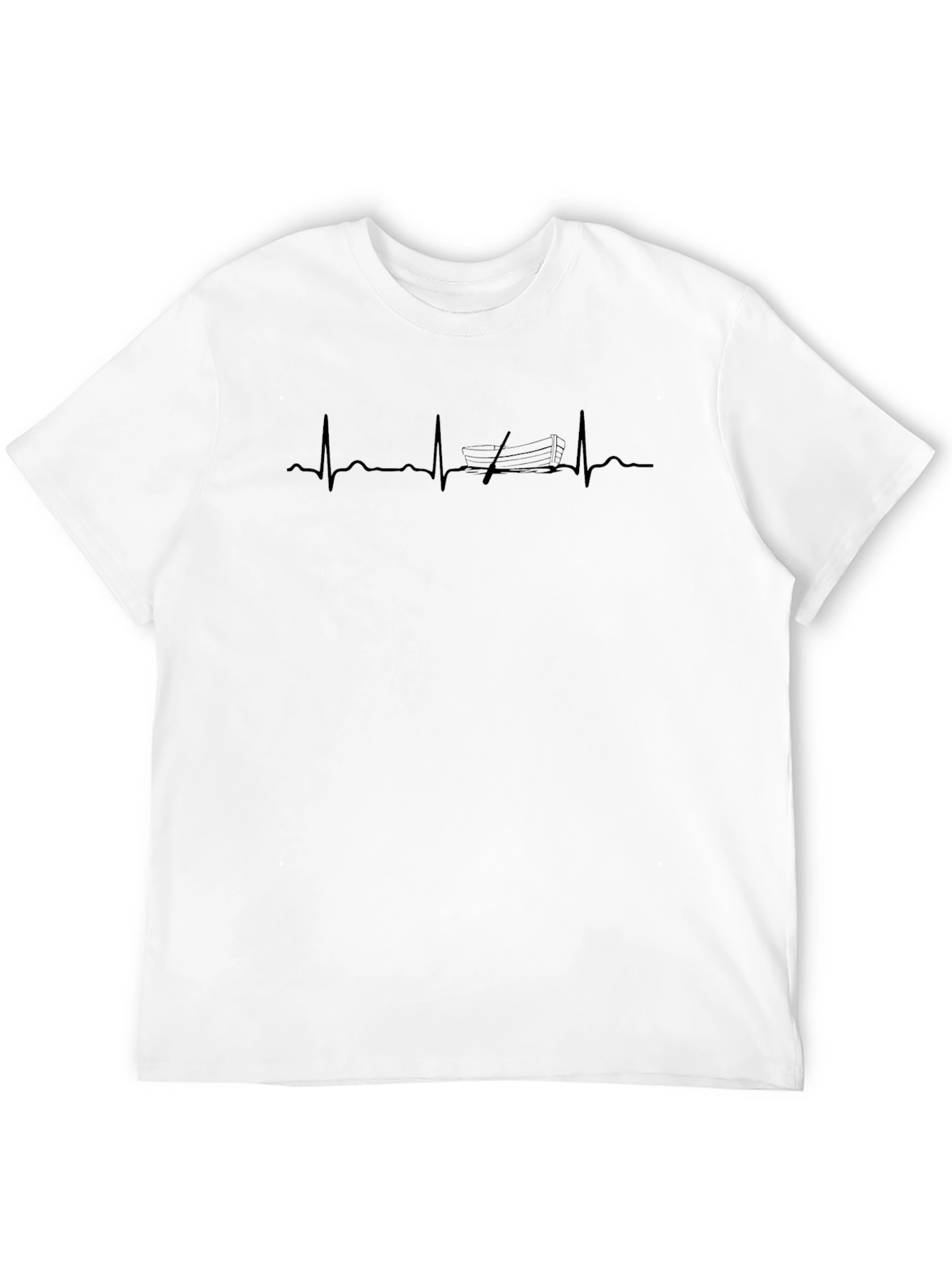 Rowboat Heartbeat Graphic Tee