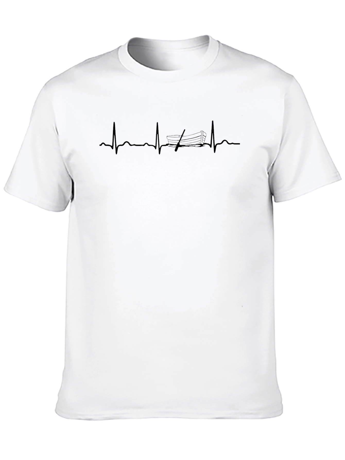Rowboat Heartbeat Graphic Tee