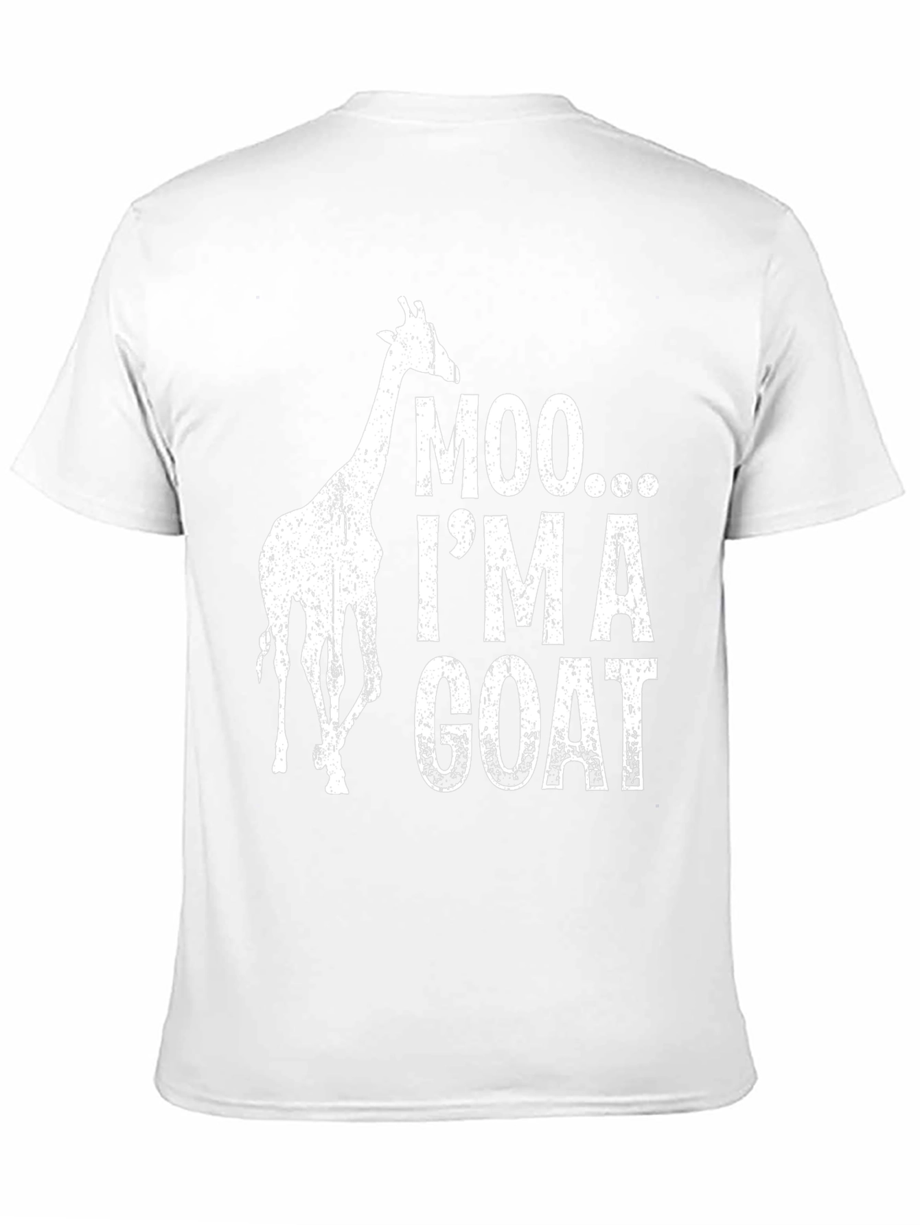 Moo Im a Goat Giraffe T-Shirt