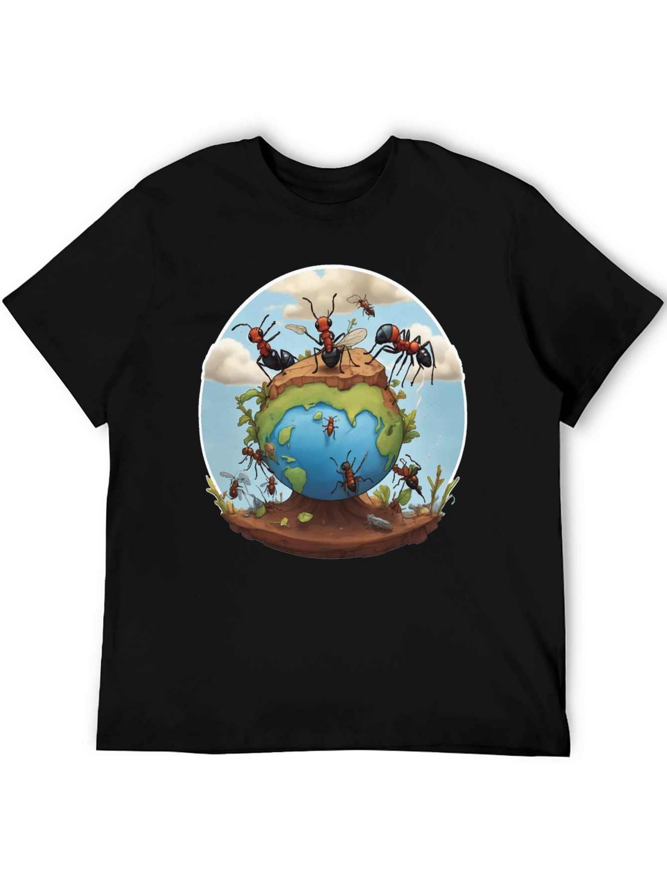 Ants on Earth T-Shirt - Unique Graphic Tee