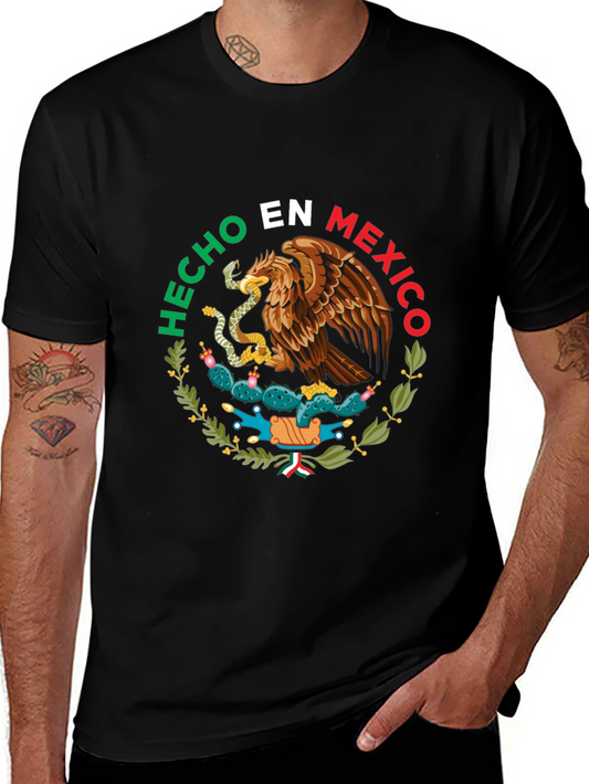 Hecho en Mexico Graphic Tee - Black