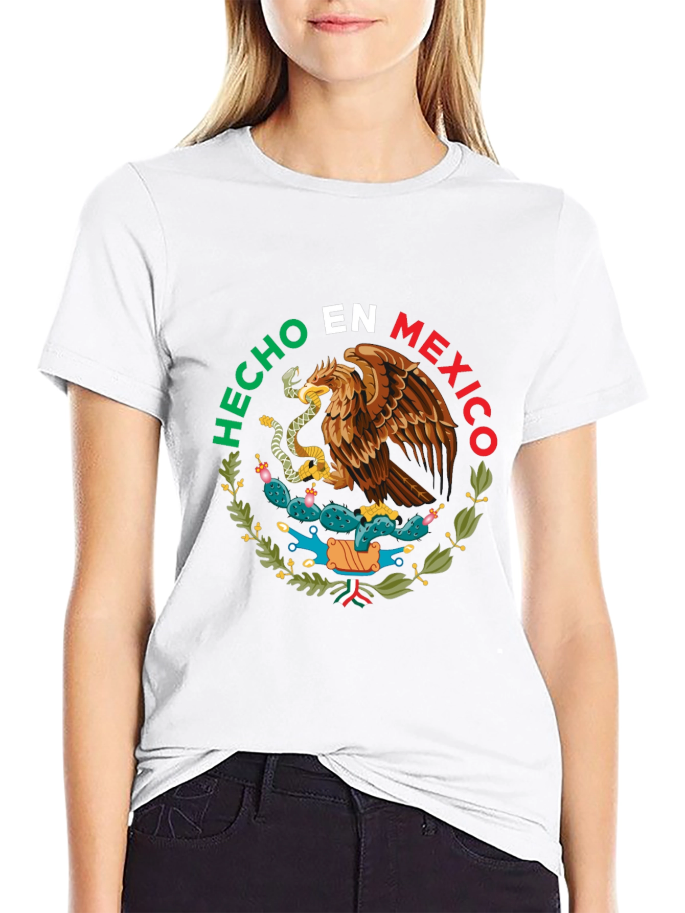 Hecho en Mexico Graphic Tee - Black
