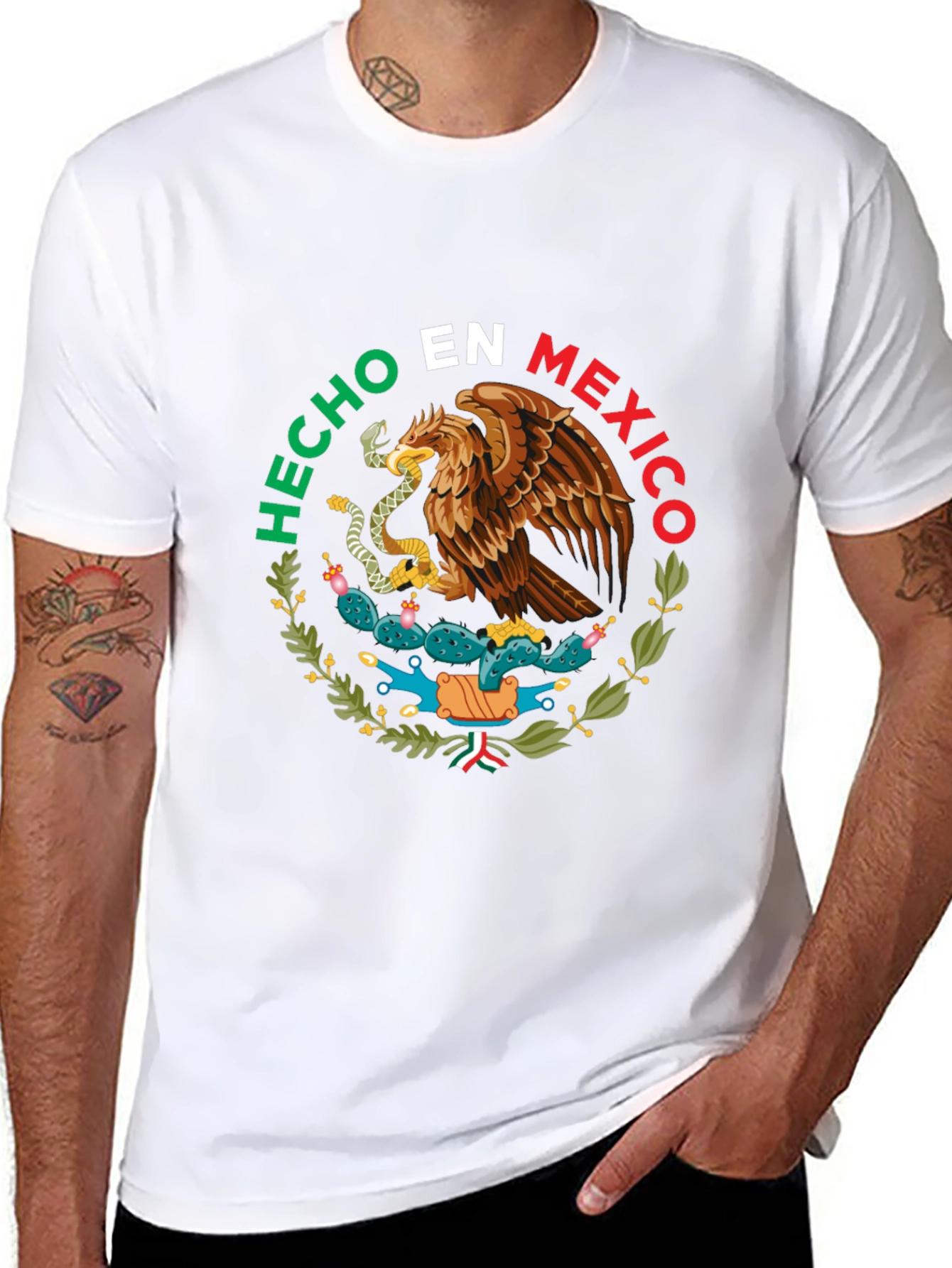 Hecho en Mexico Graphic Tee - Black