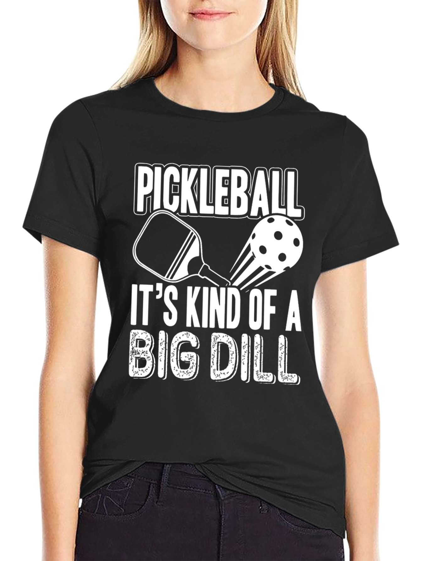 Pickleball Big Dill Graphic T-Shirt