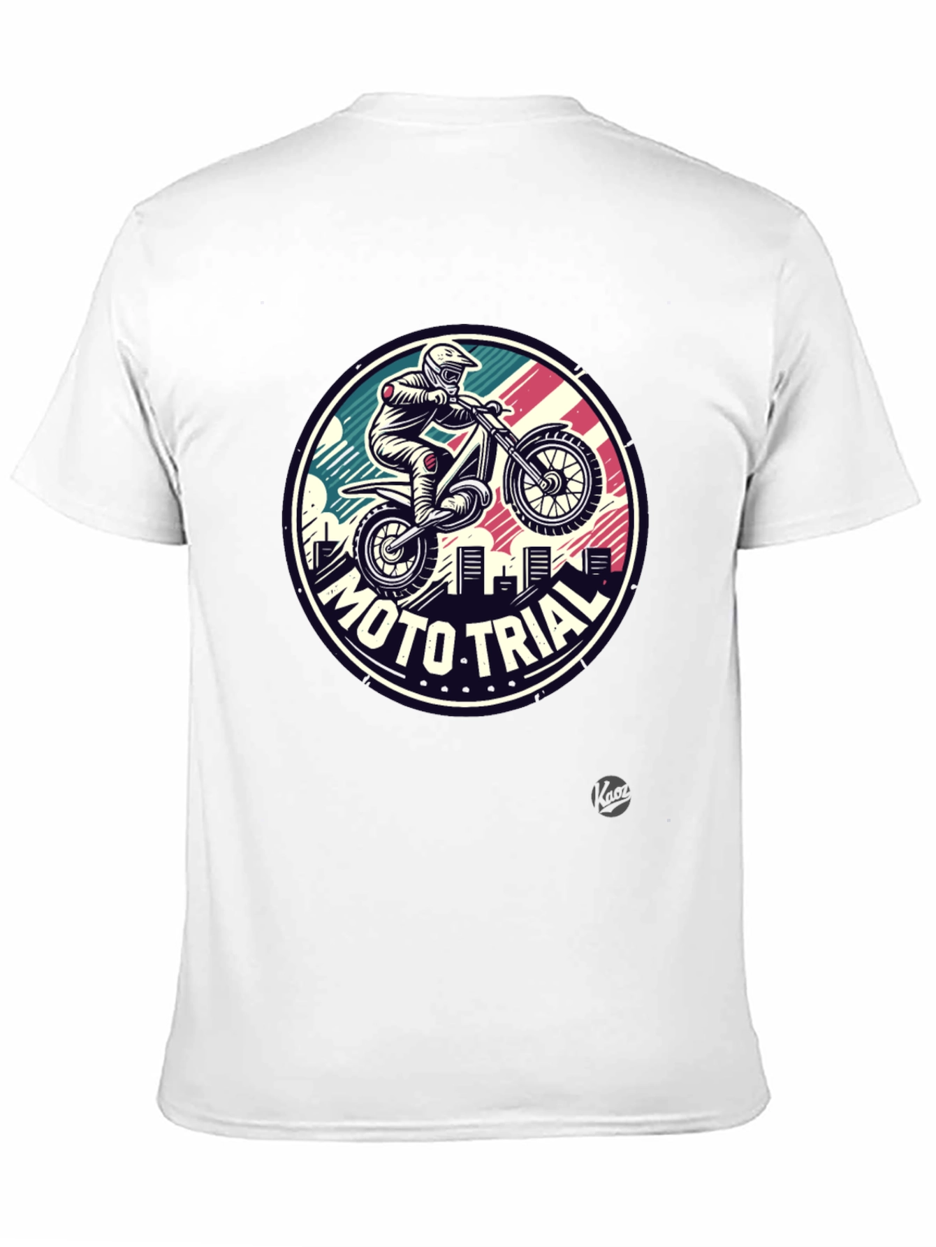 Moto Trial Graphic Tee - Ride in Style
