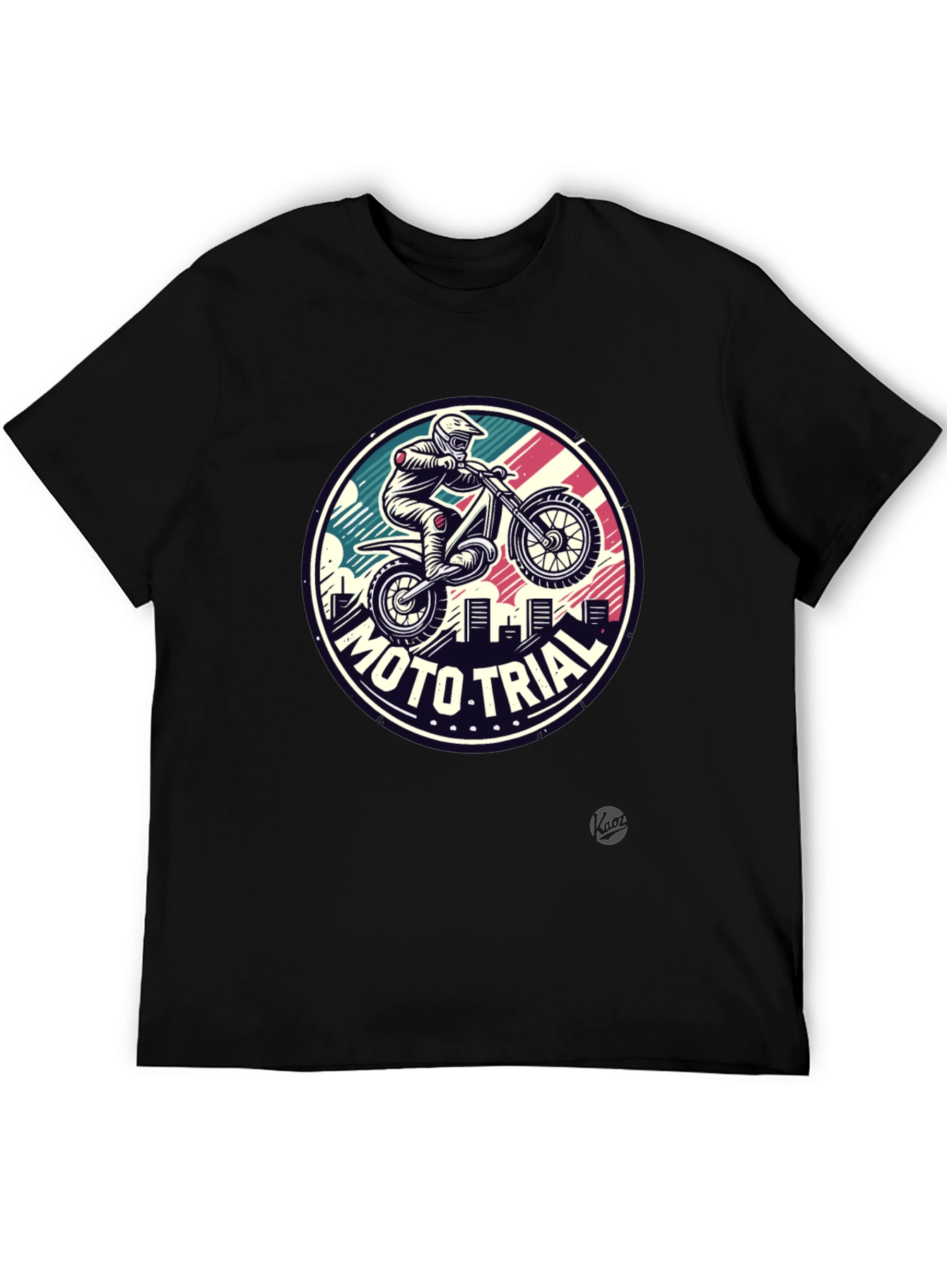 Moto Trial Graphic Tee - Ride in Style