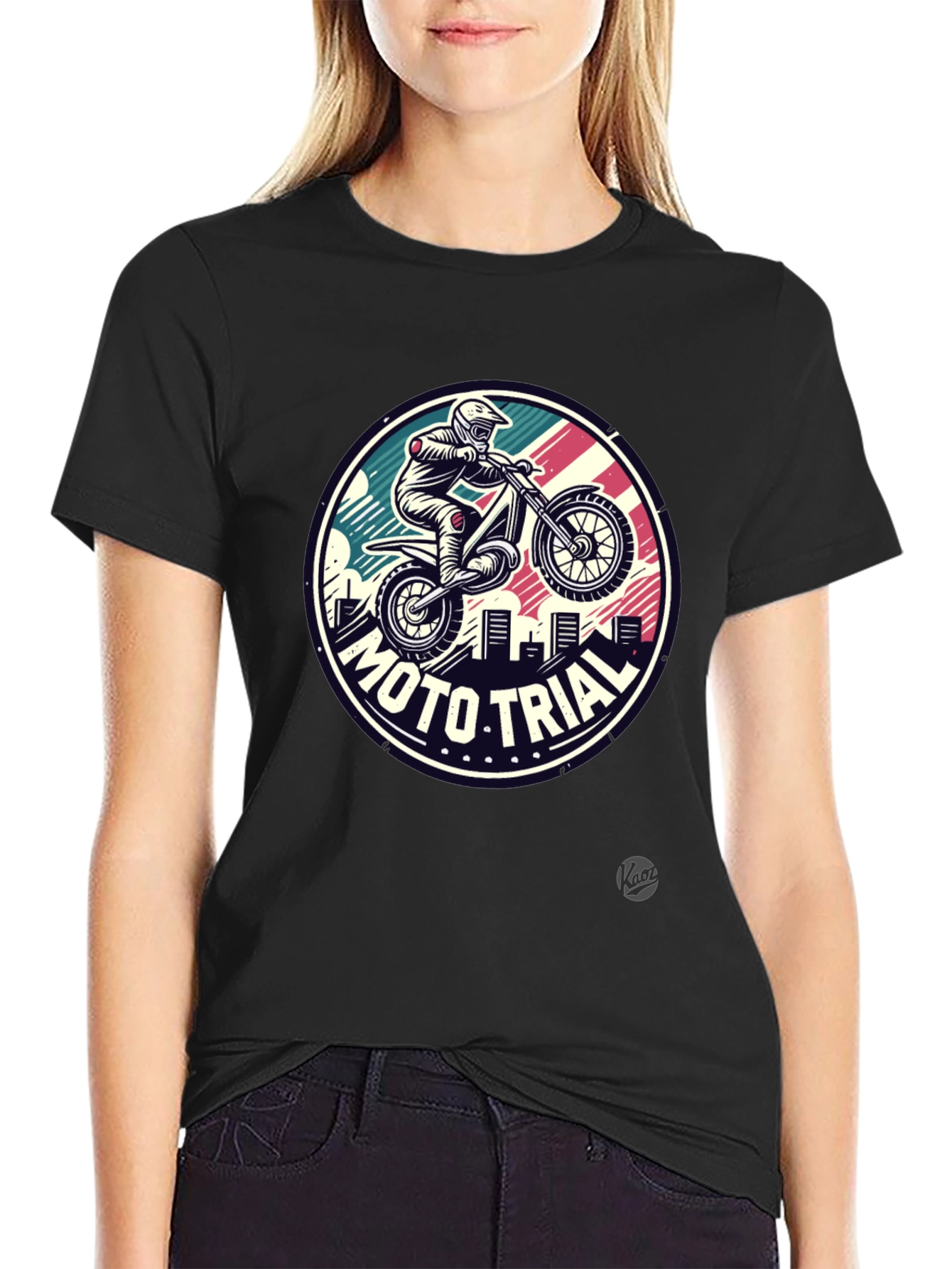 Moto Trial Graphic Tee - Ride in Style