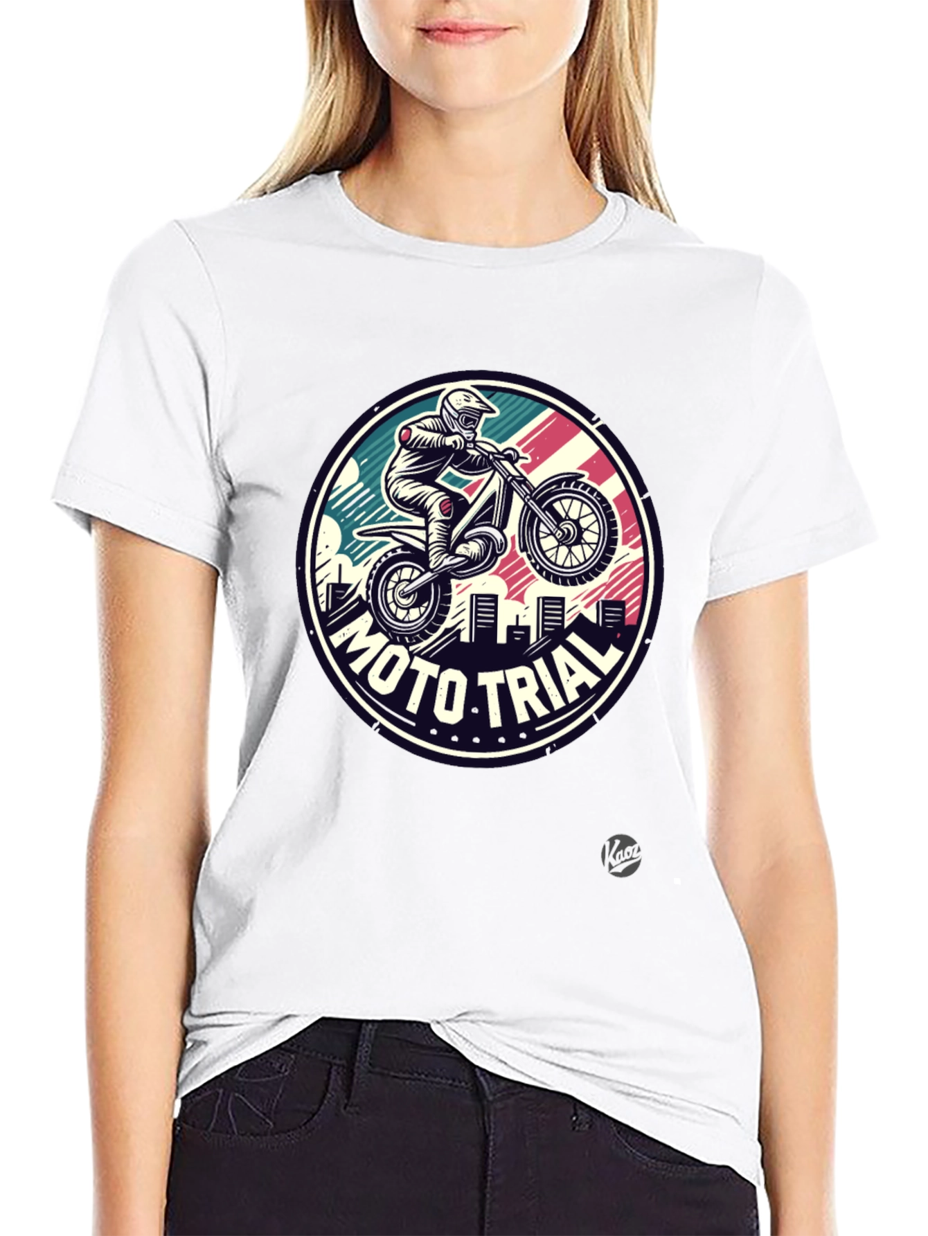 Moto Trial Graphic Tee - Ride in Style
