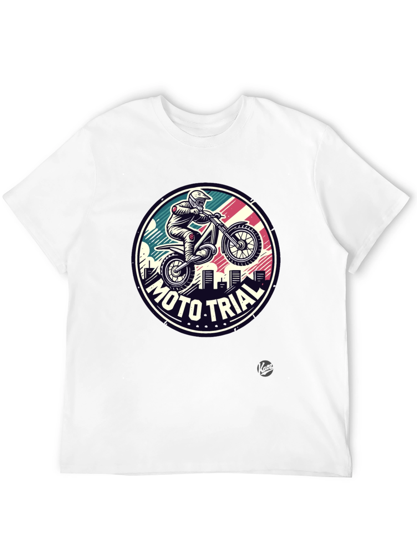 Moto Trial Graphic Tee - Ride in Style