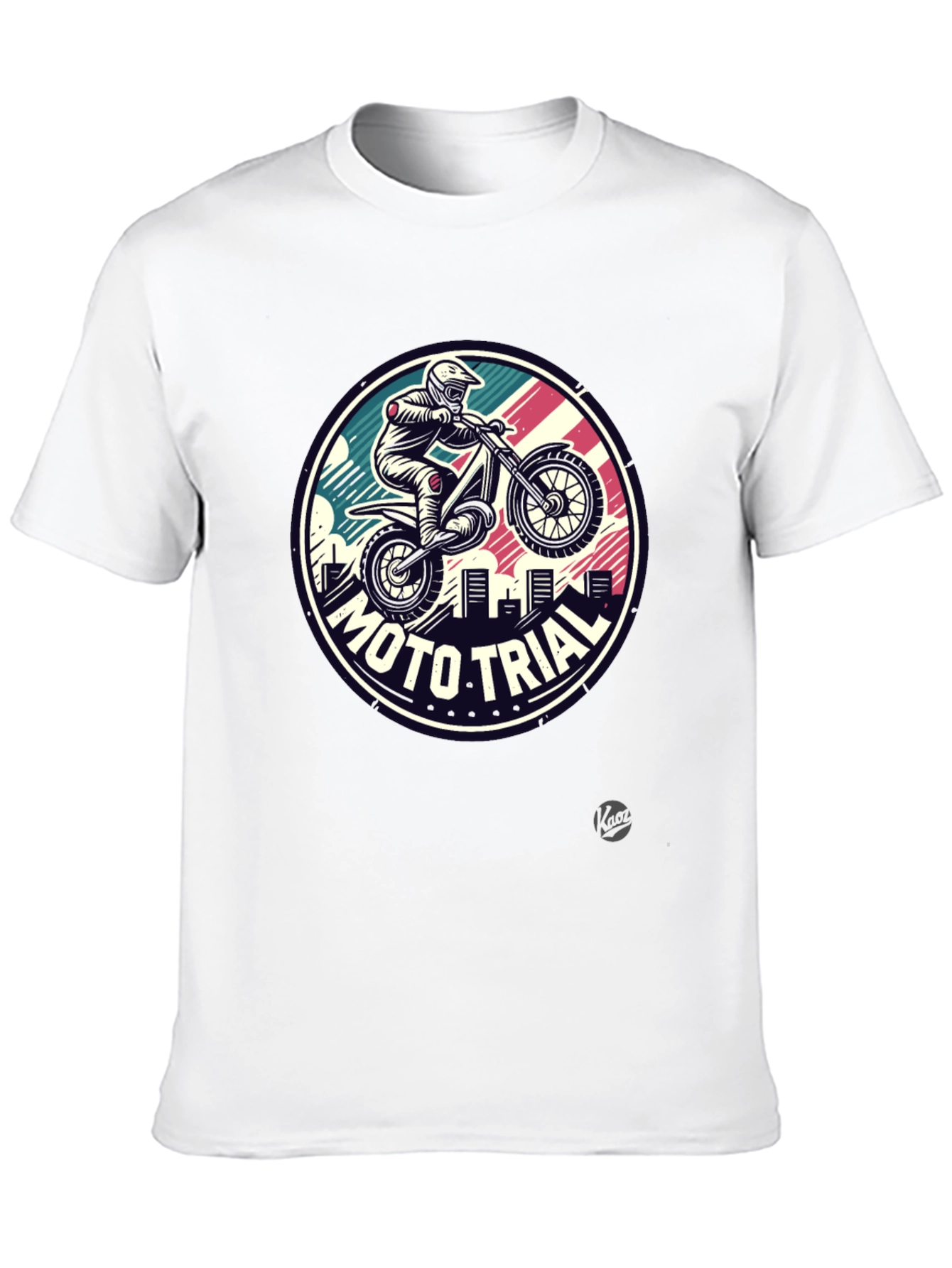 Moto Trial Graphic Tee - Ride in Style