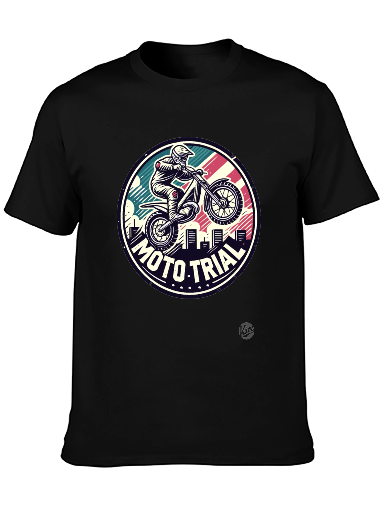 Moto Trial Graphic Tee - Ride in Style