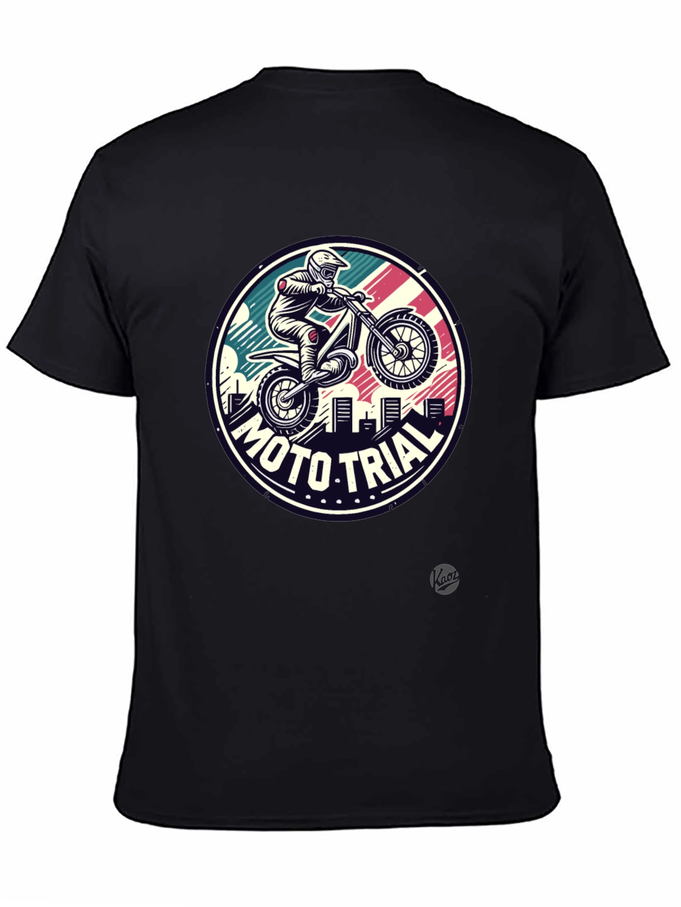 Moto Trial Graphic Tee - Ride in Style