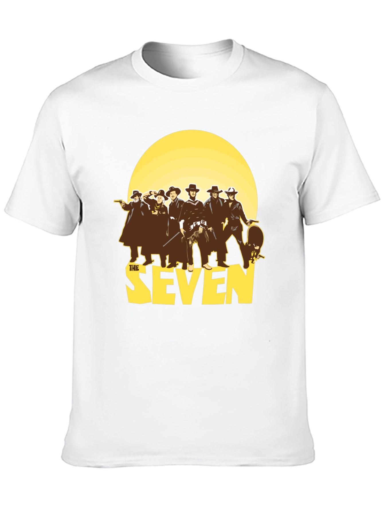 The Seven Graphic T-Shirt - Classic Western Style