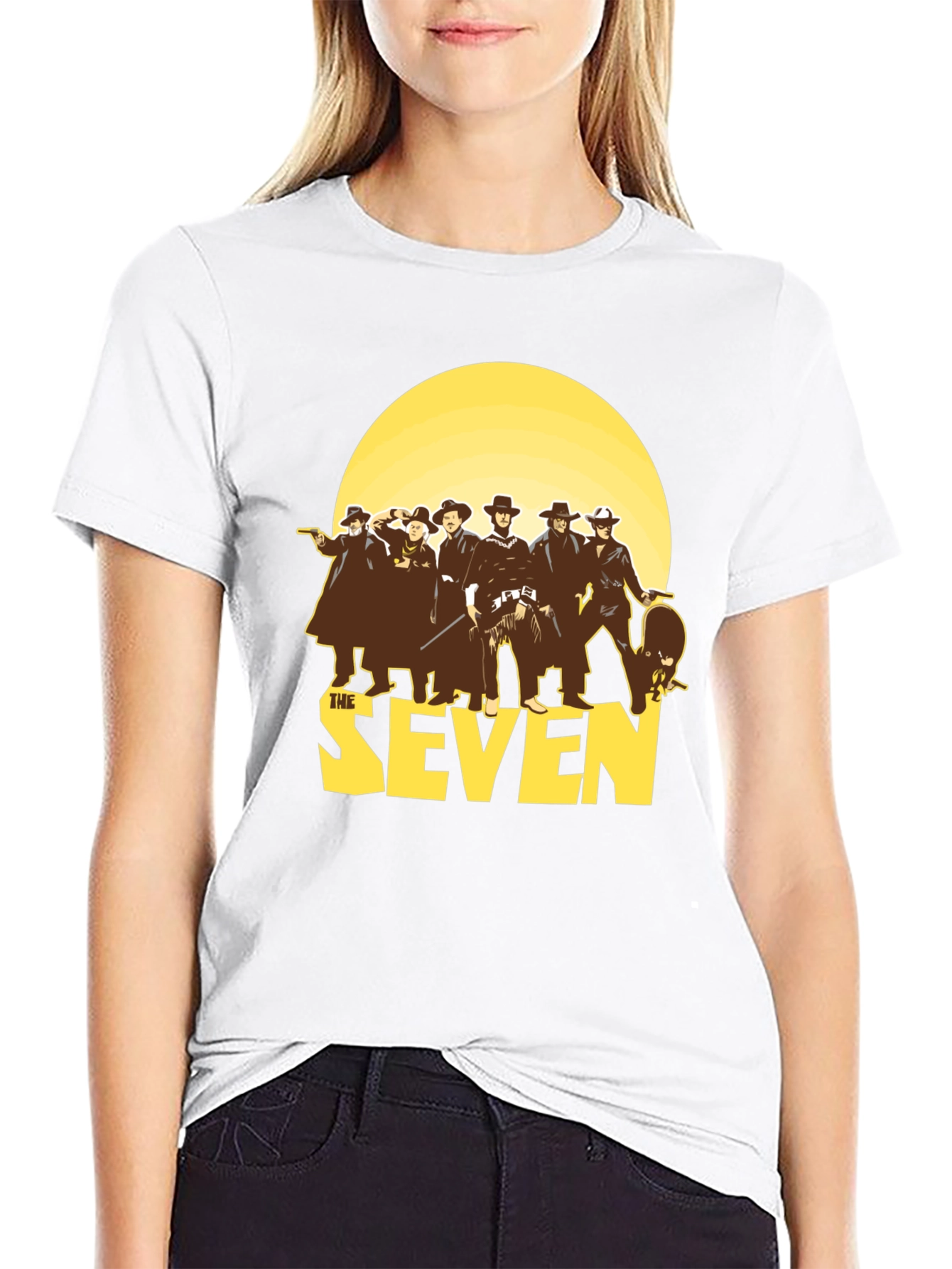 The Seven Graphic T-Shirt - Classic Western Style