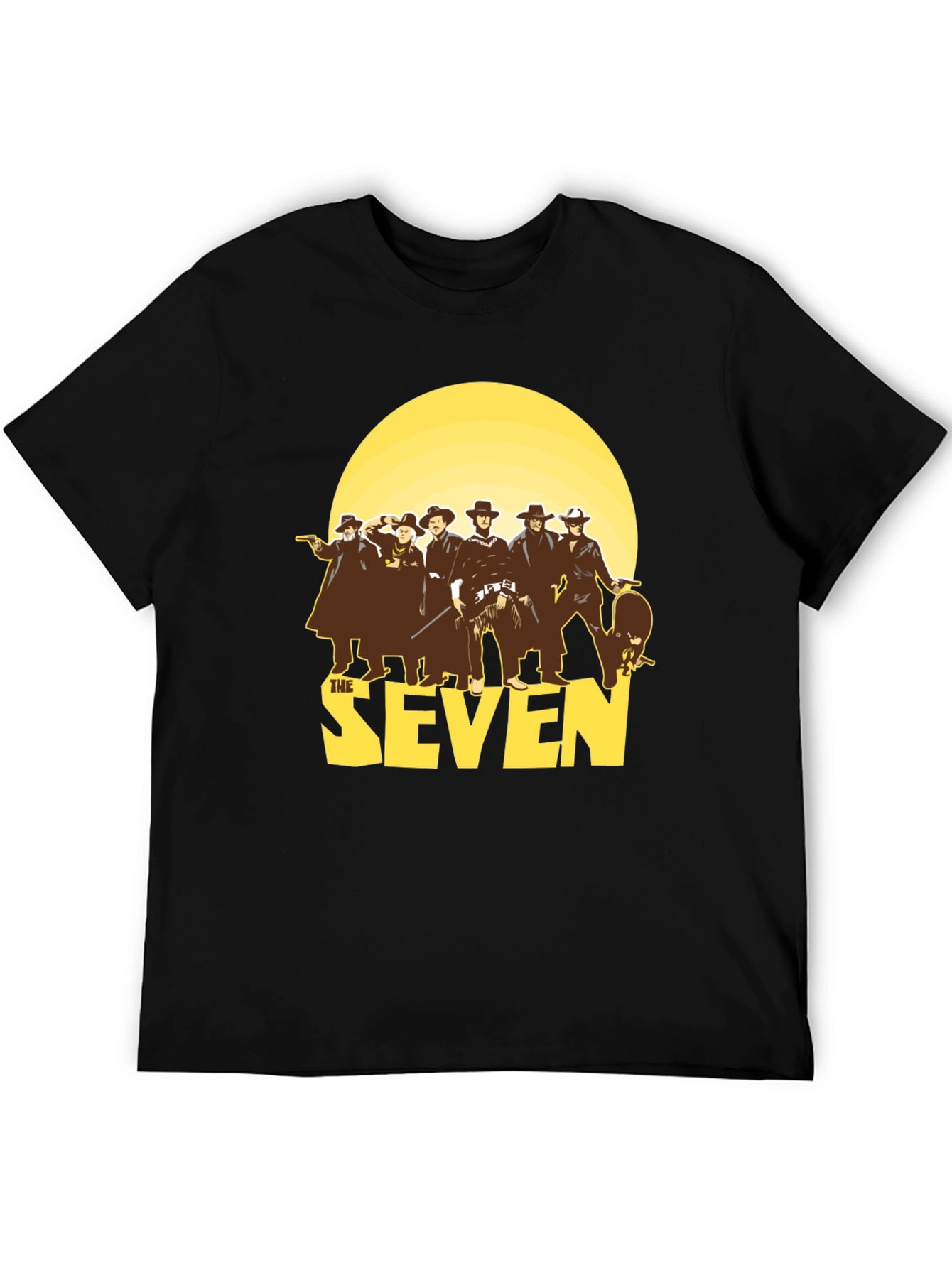 The Seven Graphic T-Shirt - Classic Western Style
