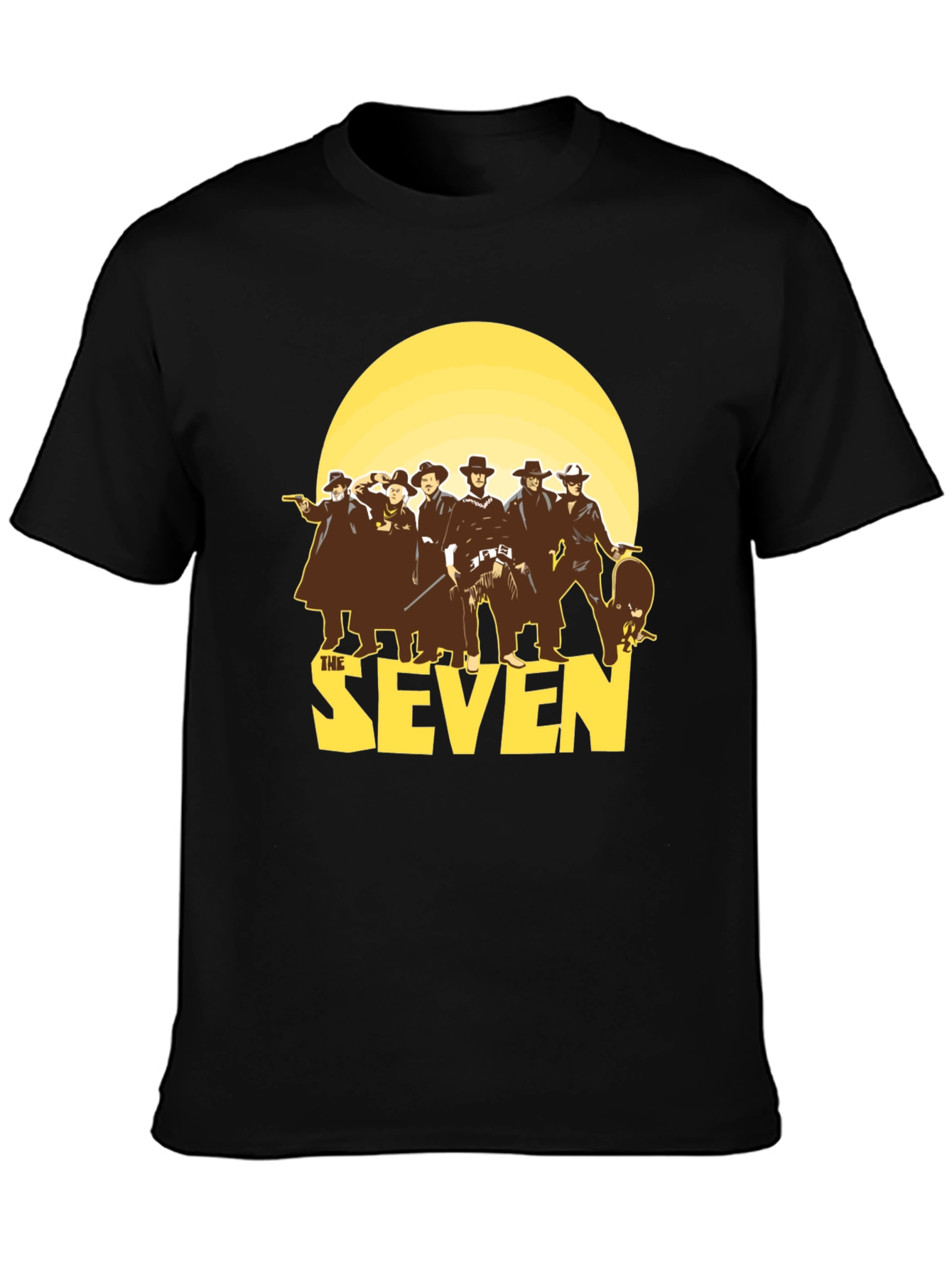 The Seven Graphic T-Shirt - Classic Western Style