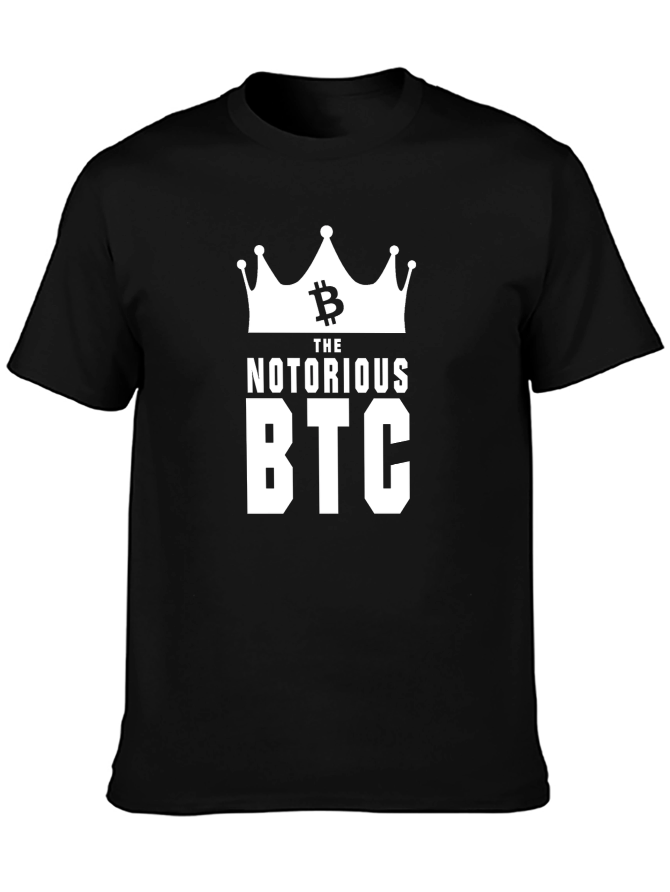 The Notorious BTC T-Shirt - Bitcoin Crypto King