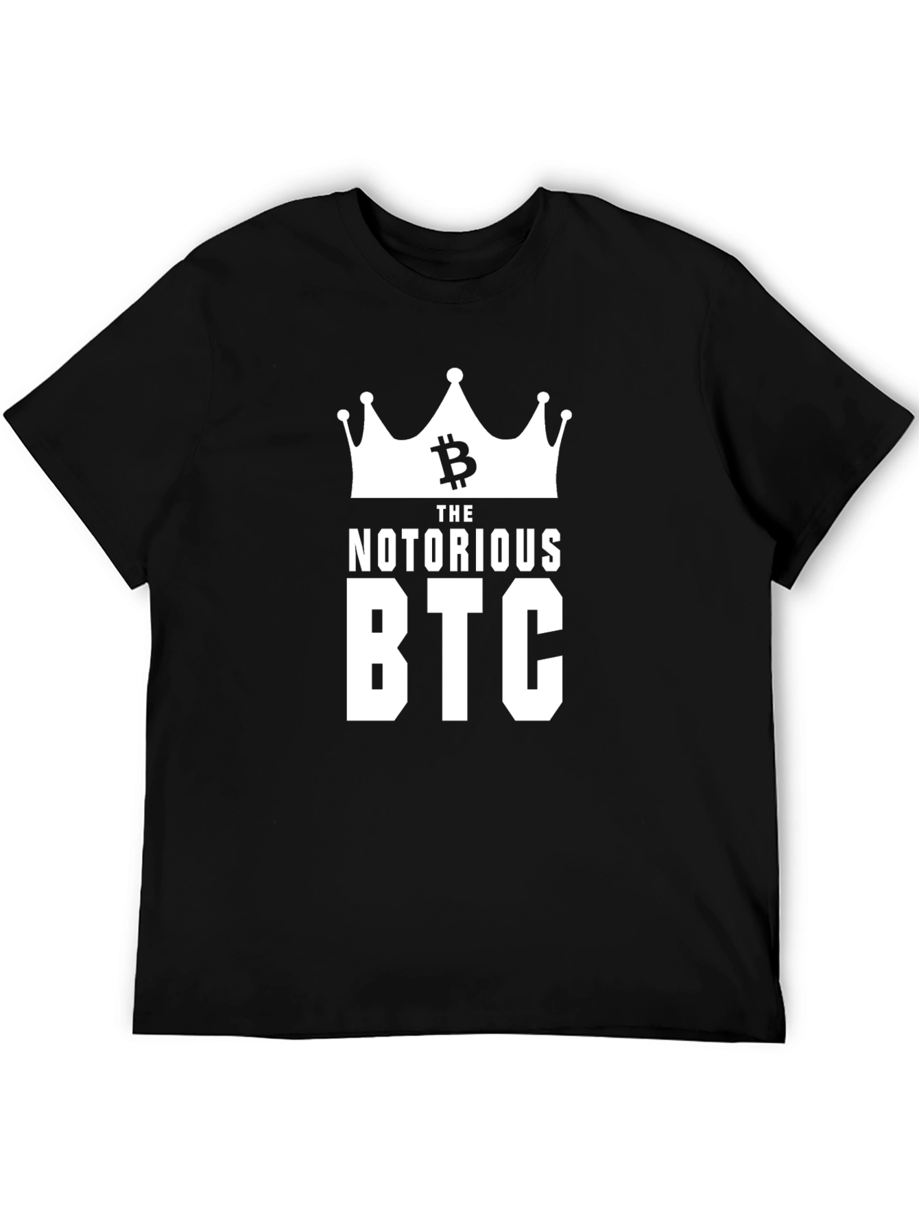 The Notorious BTC T-Shirt - Bitcoin Crypto King