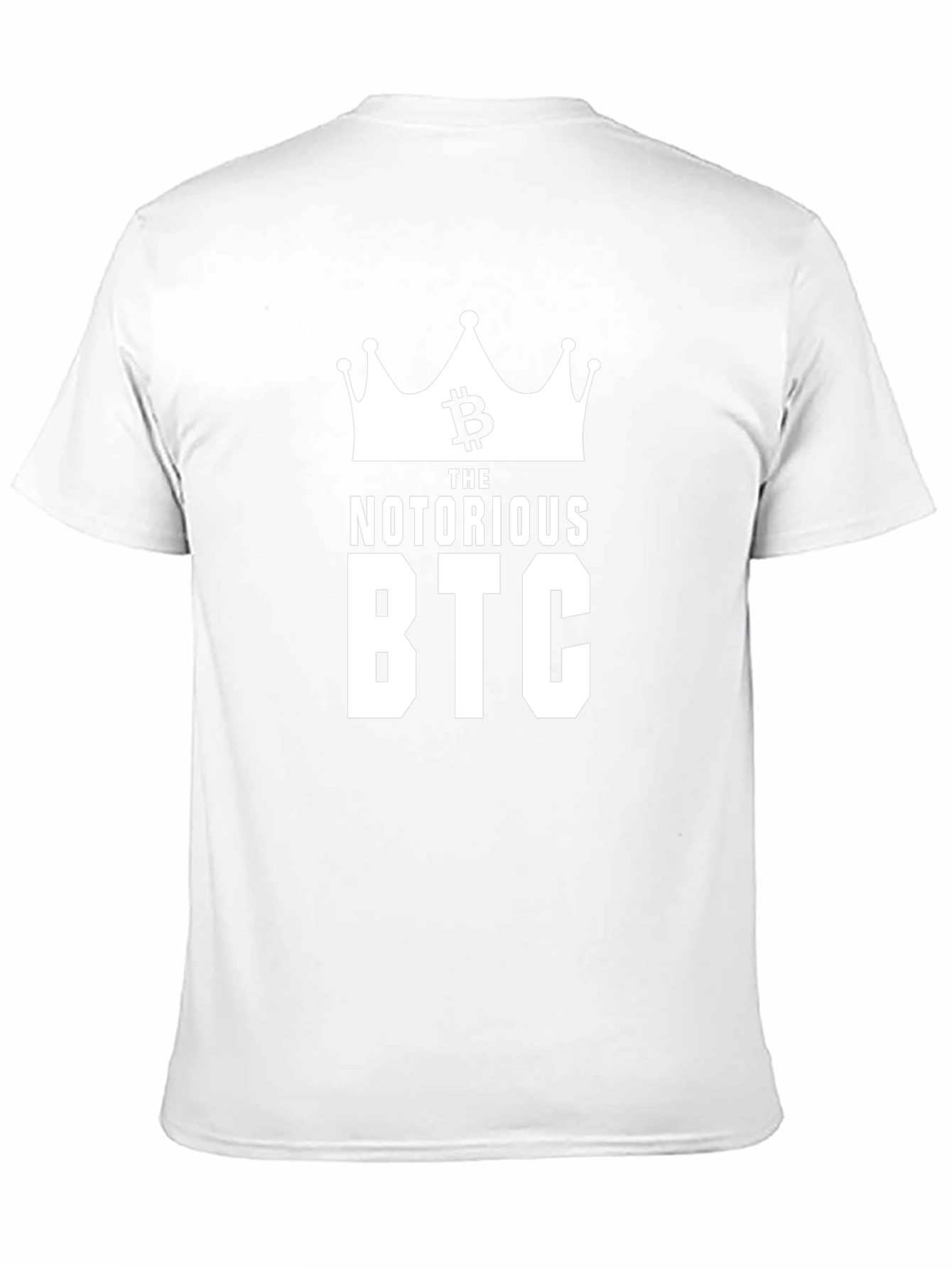 The Notorious BTC T-Shirt - Bitcoin Crypto King