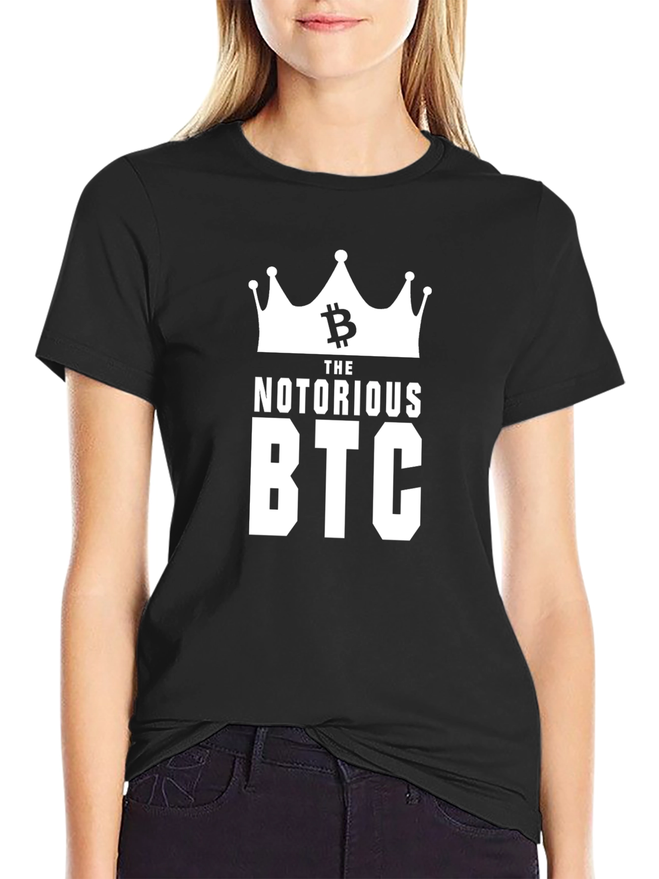 The Notorious BTC T-Shirt - Bitcoin Crypto King