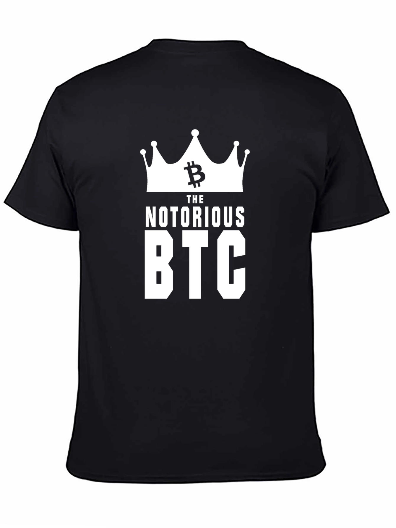 The Notorious BTC T-Shirt - Bitcoin Crypto King