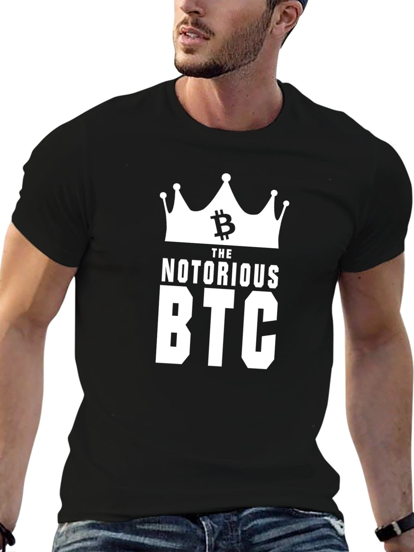 The Notorious BTC T-Shirt - Bitcoin Crypto King