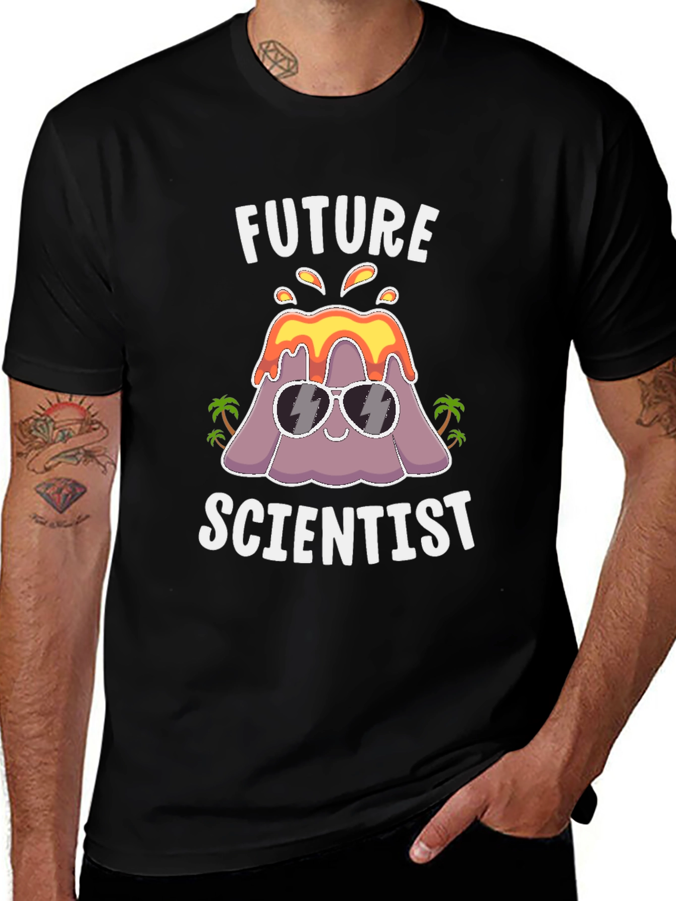 Future Scientist Volcano T-Shirt