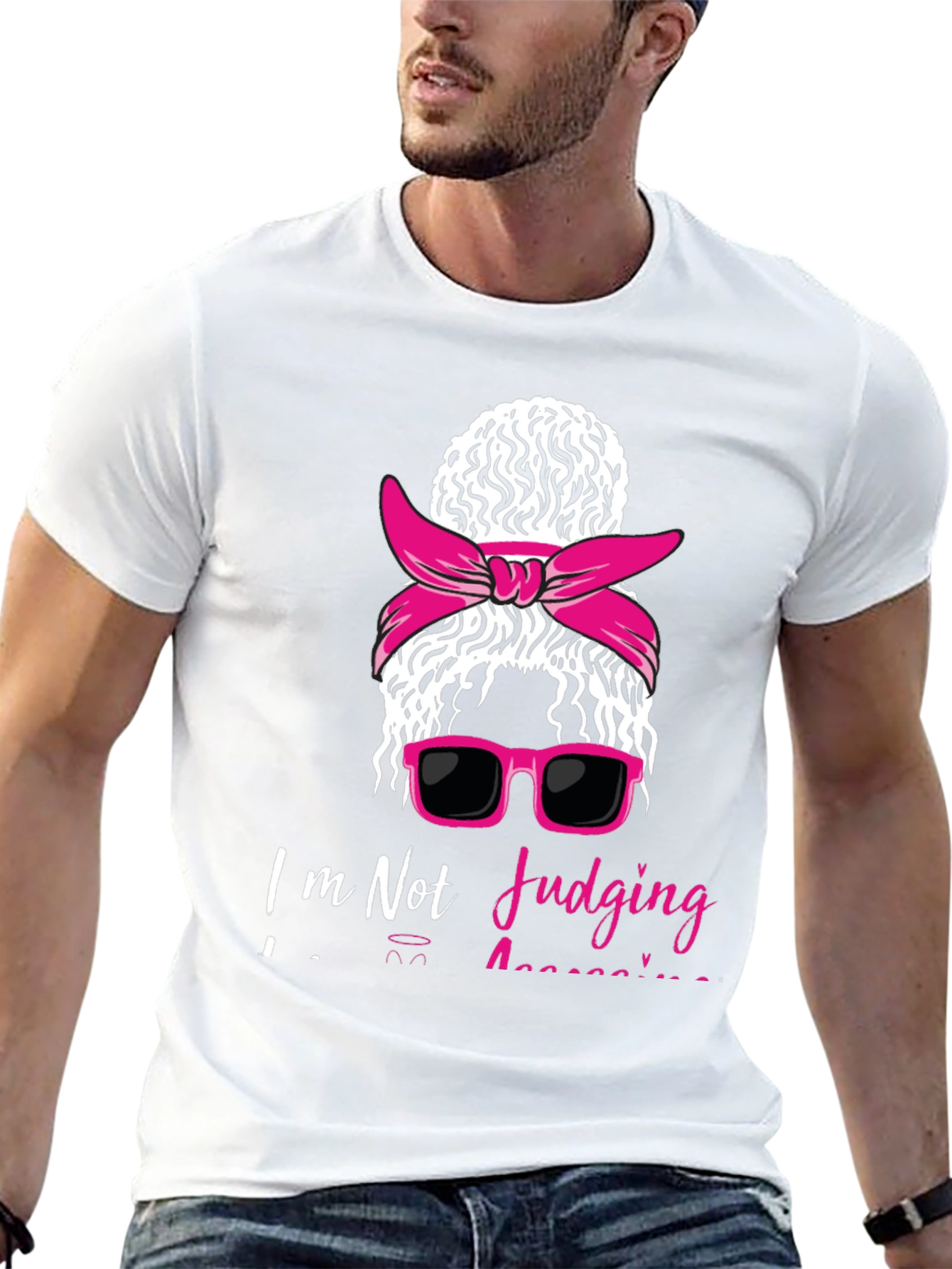 Im Not Judging Graphic Tee Funny T-Shirt