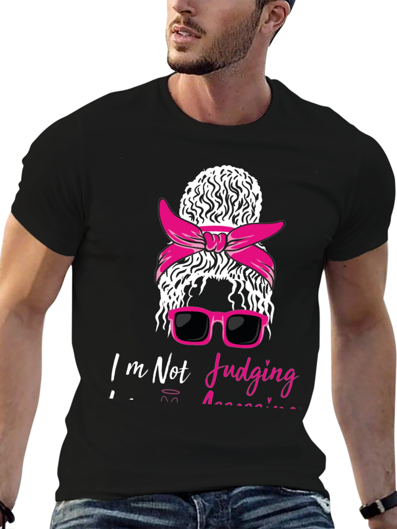 Im Not Judging Graphic Tee Funny T-Shirt