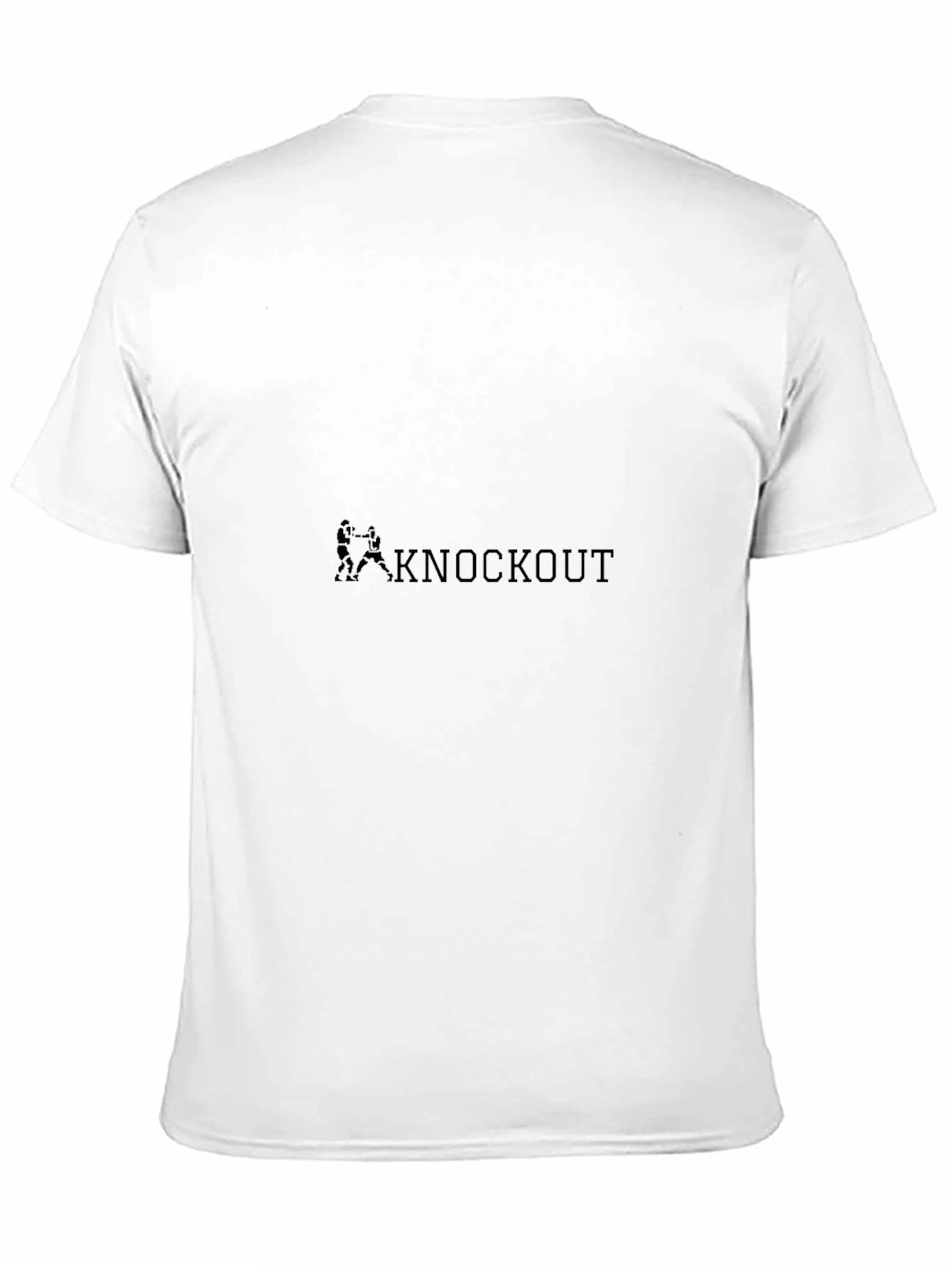 Knockout Boxing Graphic T-Shirt - Classic Black Tee