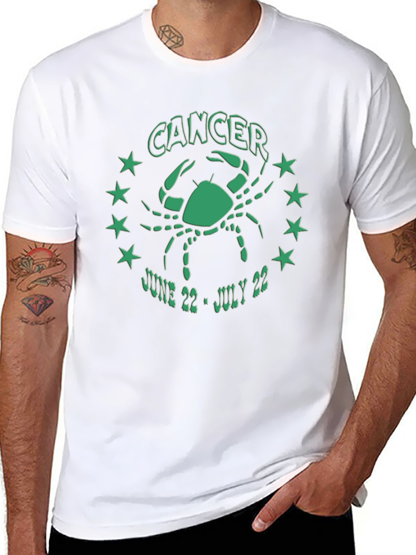 Cancer Zodiac T-Shirt - June 22 to July 22