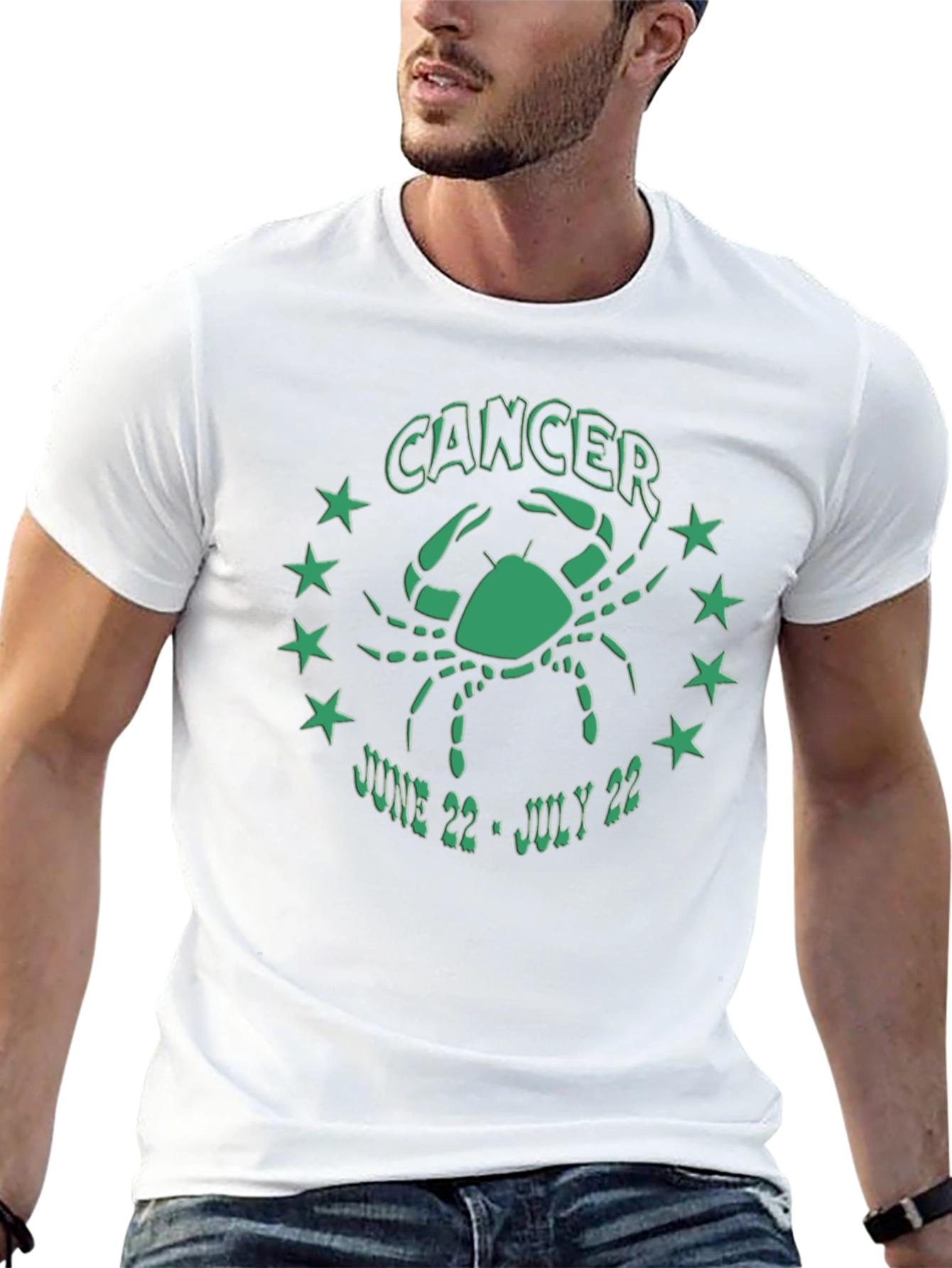 Cancer Zodiac T-Shirt - June 22 to July 22