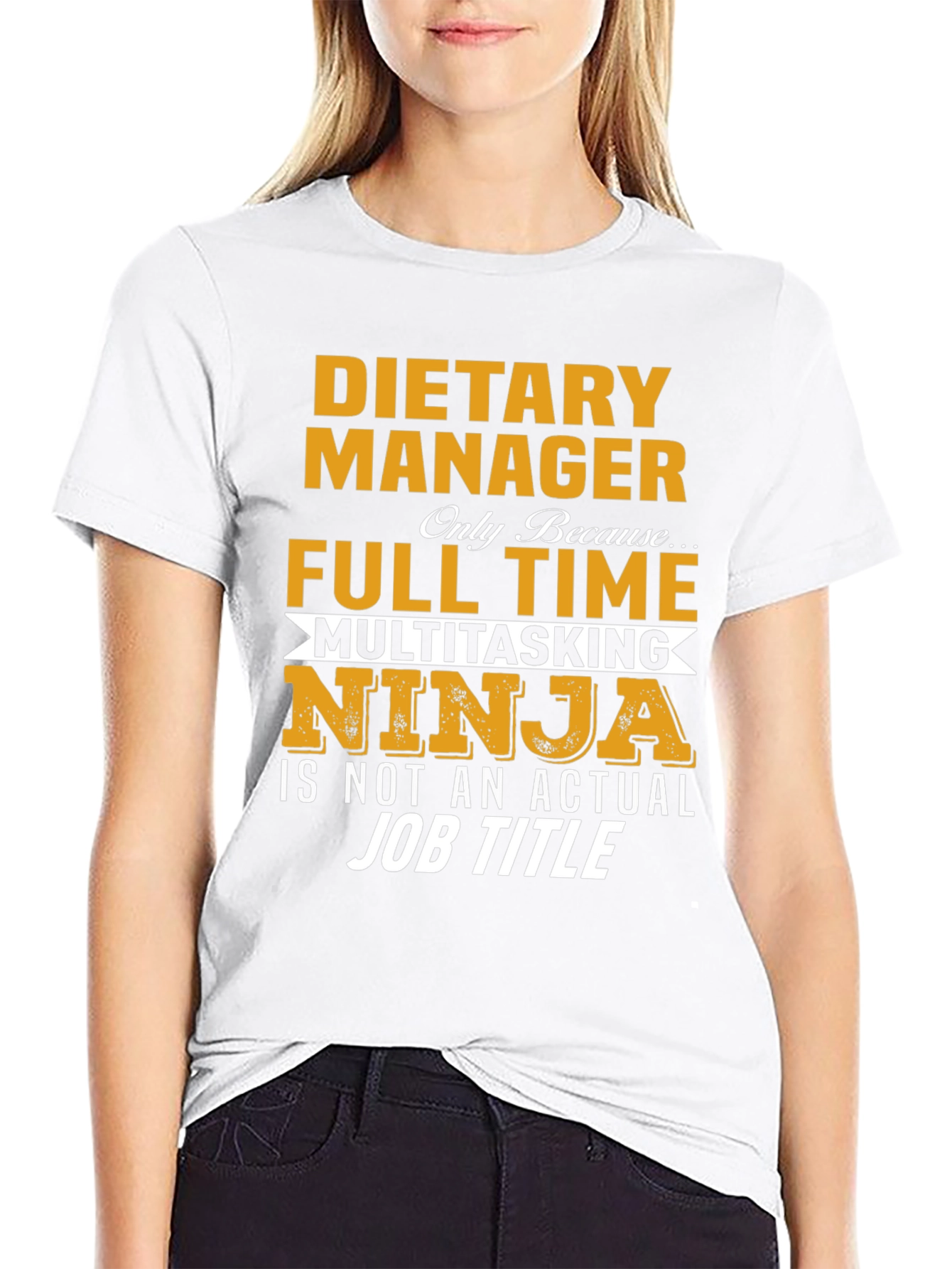 Dietary Manager Multitasking Ninja T-Shirt