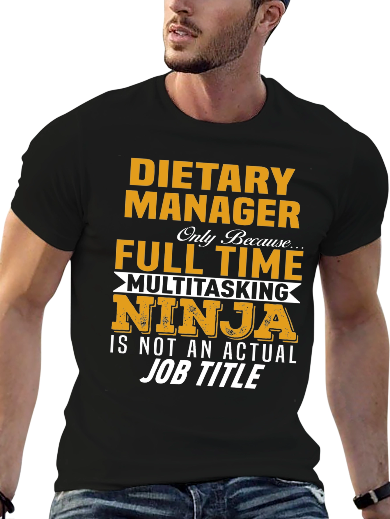 Dietary Manager Multitasking Ninja T-Shirt