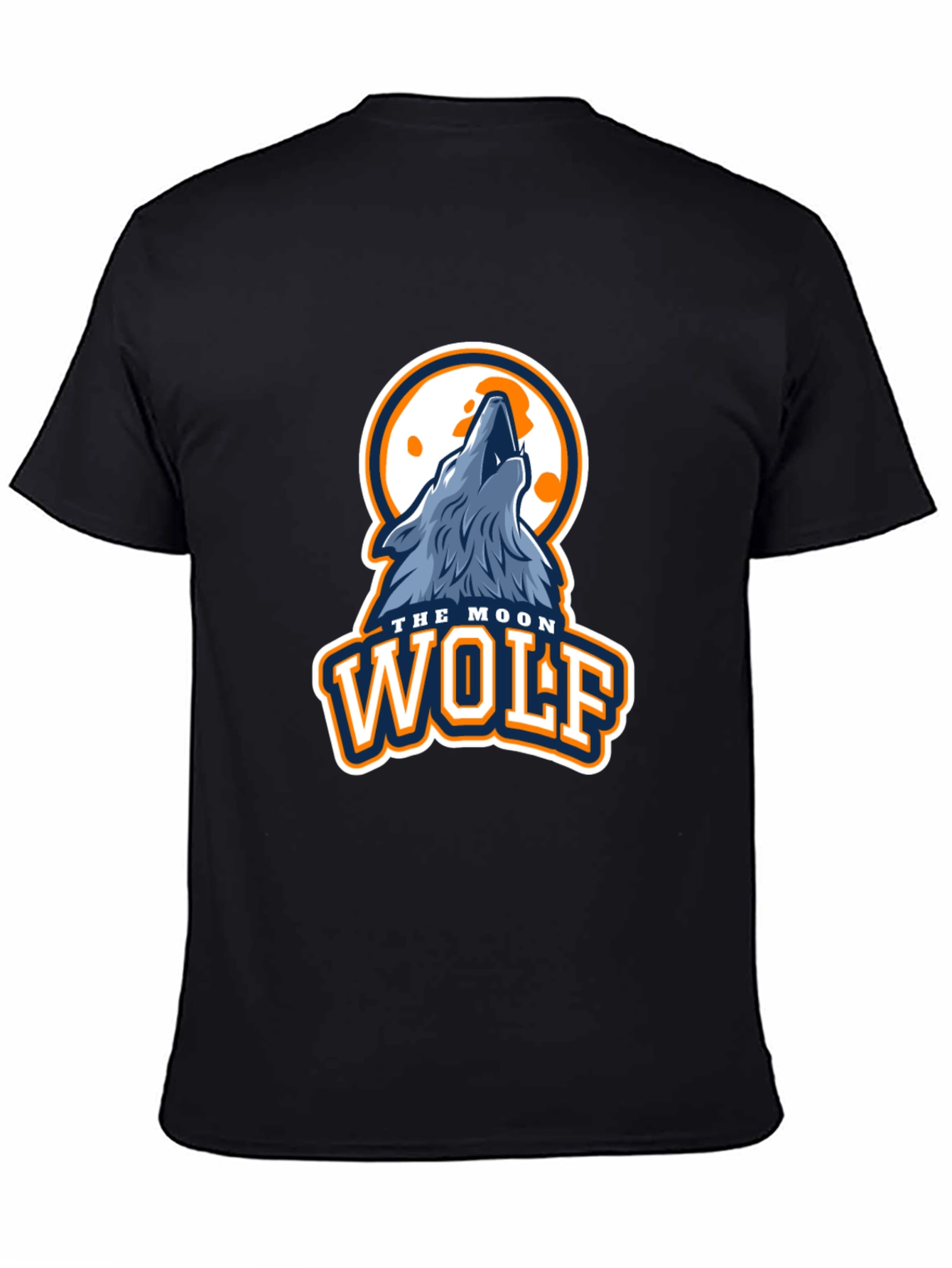 Moon Wolf Graphic T-Shirt
