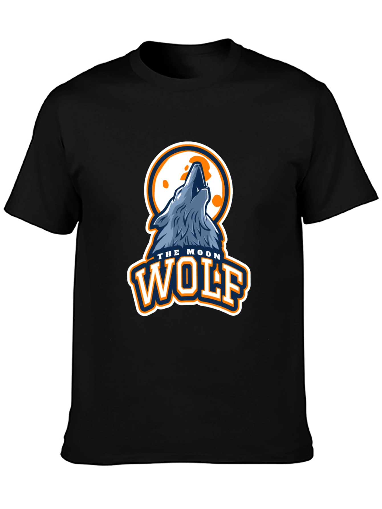 Moon Wolf Graphic T-Shirt