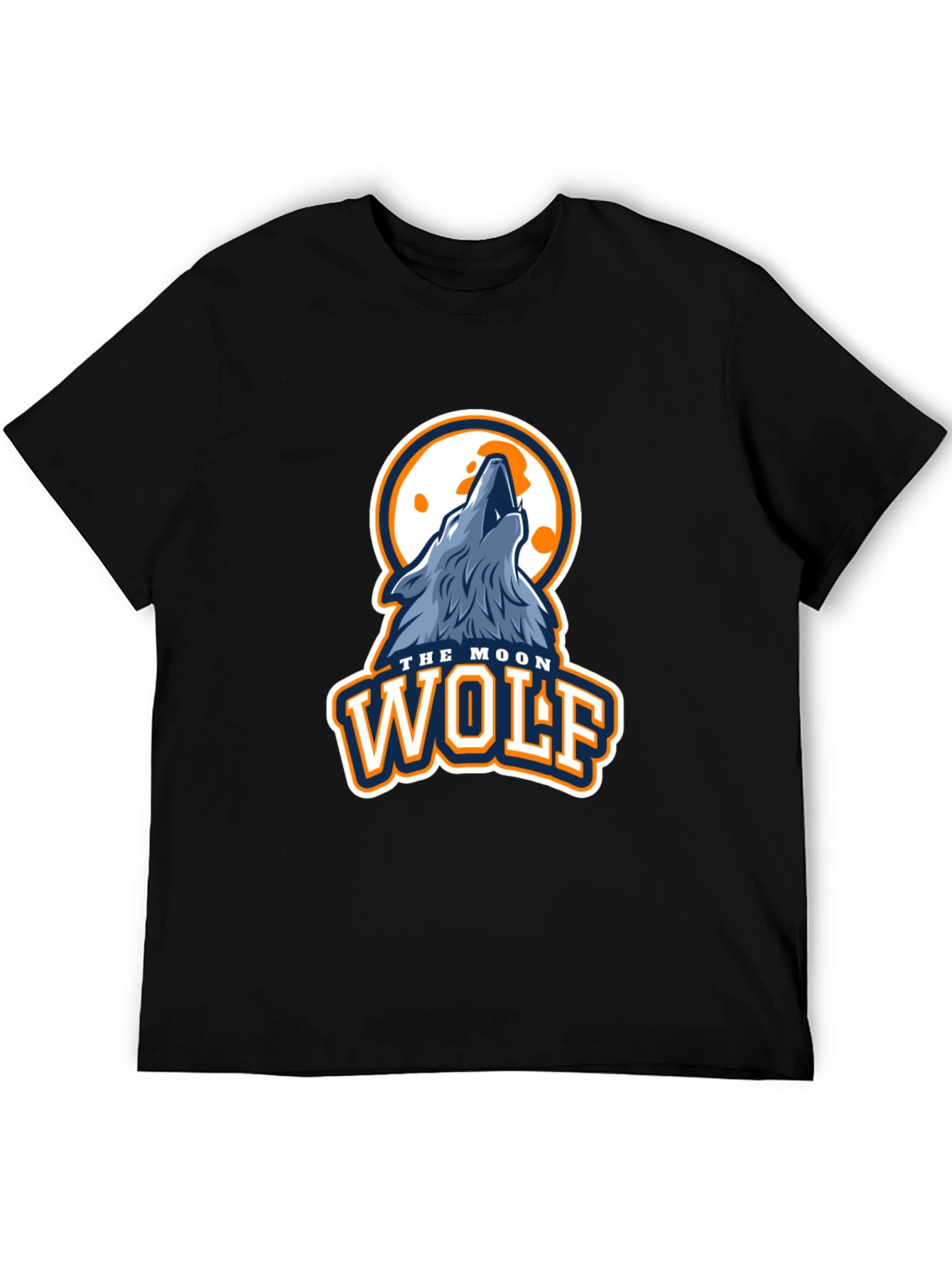 Moon Wolf Graphic T-Shirt