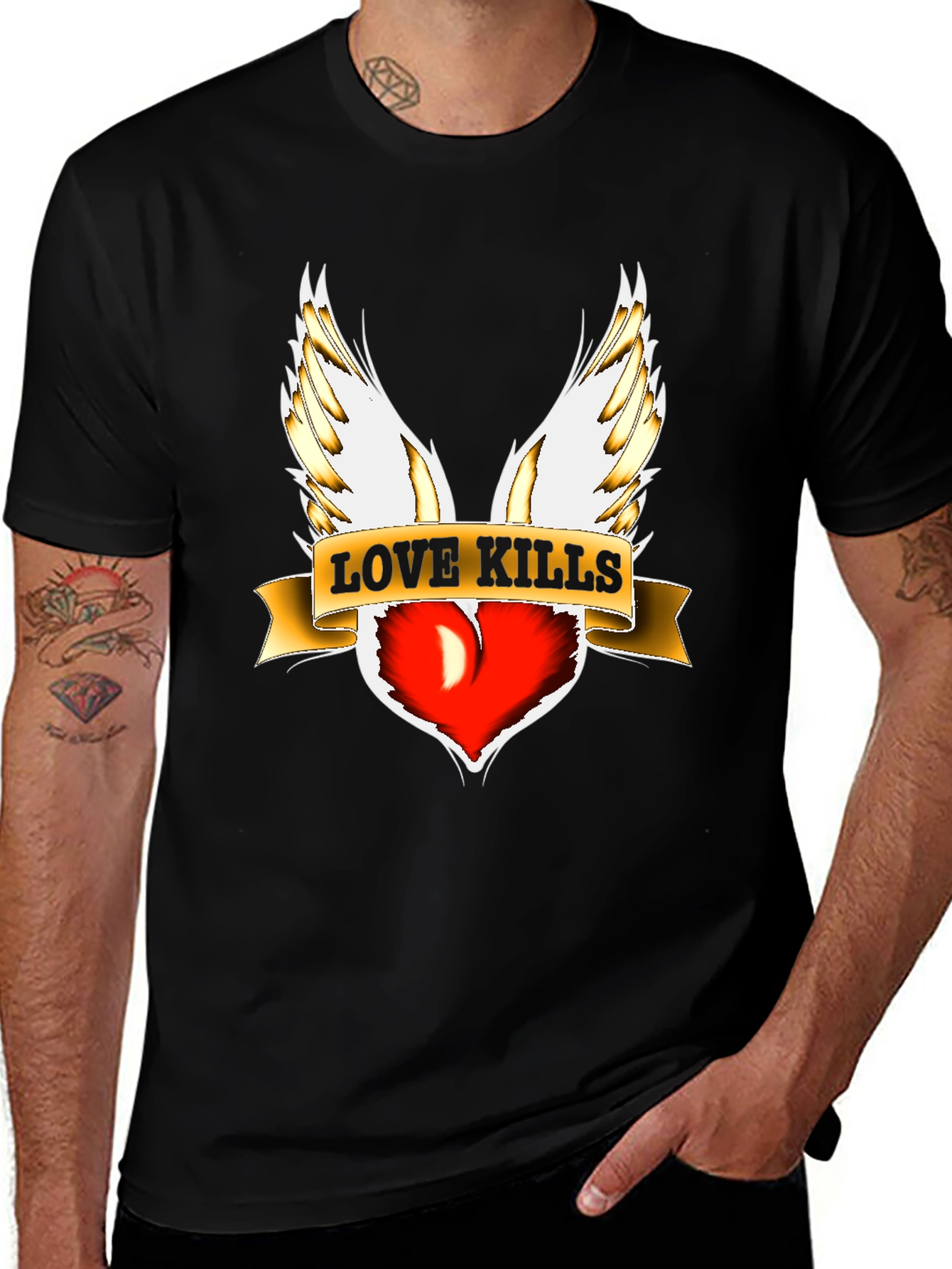 Love Kills Graphic T-Shirt
